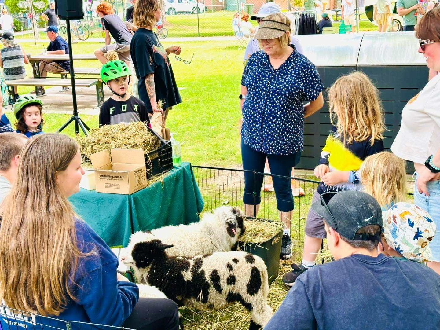 It is ALL happening at Hydro Park this morning - including the CUTEST little petting farm we&rsquo;ve seen! 😍🐑

Add coffee, crepes, donuts, snow cones and more, and it&rsquo;s the perfect day out in Mount Beauty.

We&rsquo;re here until 1pm - come 