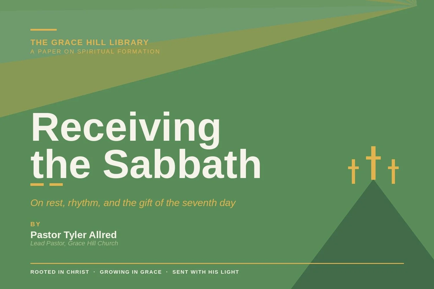 Receiving the Sabbath