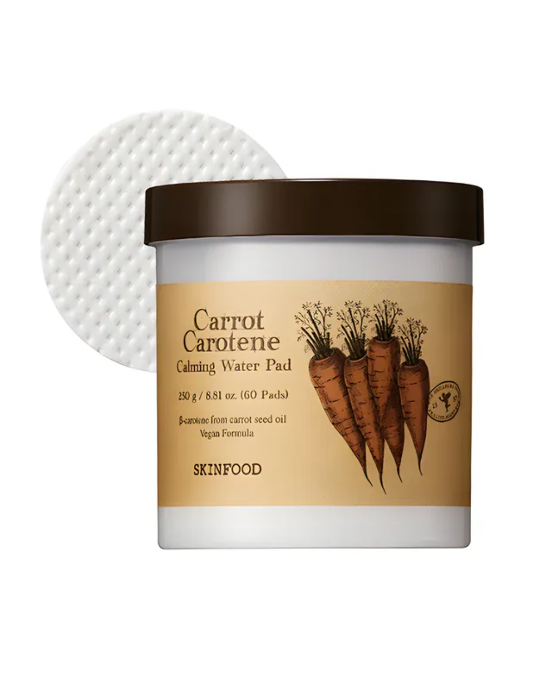 SKINFOOD - Carrot Carotene Calming Water Pads
