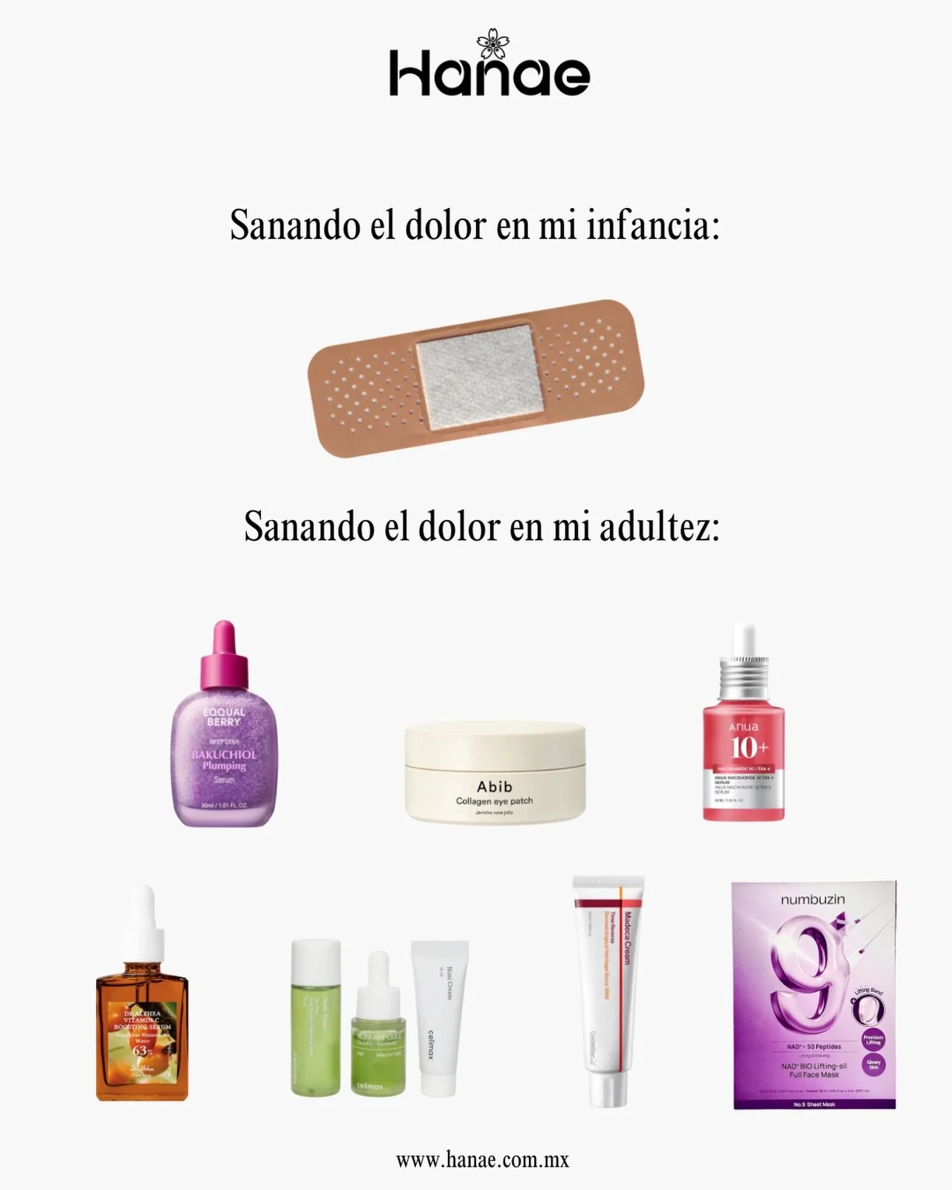 Sanar tambi&eacute;n es cuidarse ✨

Porque crecer tambi&eacute;n es aprender a cuidarte y a tratarte con suavidad.
El skincare no lo arregla todo, pero s&iacute; puede ser un acto diario de amor propio, presencia y calma. 🌿💭

#hanaemx #skincarelove