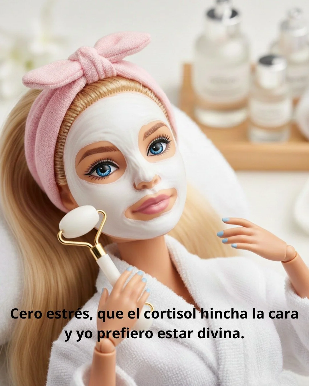 Prioridades claras. ✨

Me iba a estresar, pero record&eacute; que el cortisol no paga mis cremas y mucho menos me quita la cara de cansancio.
Mi piel no tiene por qu&eacute; pagar las consecuencias de un mal d&iacute;a. 💅

#SkincareRoutine #skincare