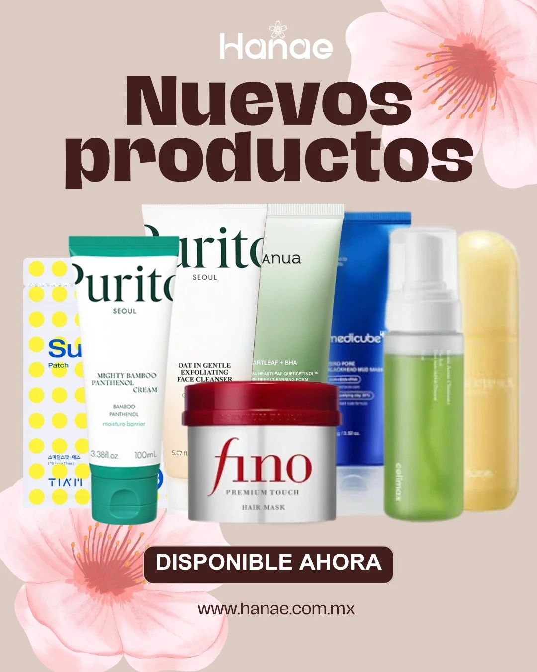 Hanae selects ✨

Lo mejor del skincare coreano, ahora en tu rutina 💖
F&oacute;rmulas elegidas para cuidar, reparar y dar glow real.

Desc&uacute;brelos ✨
Disponible en Hanae.

#kbeauty #skincareviral #pielbonita #skincareaddict #viralbeauty #glowing