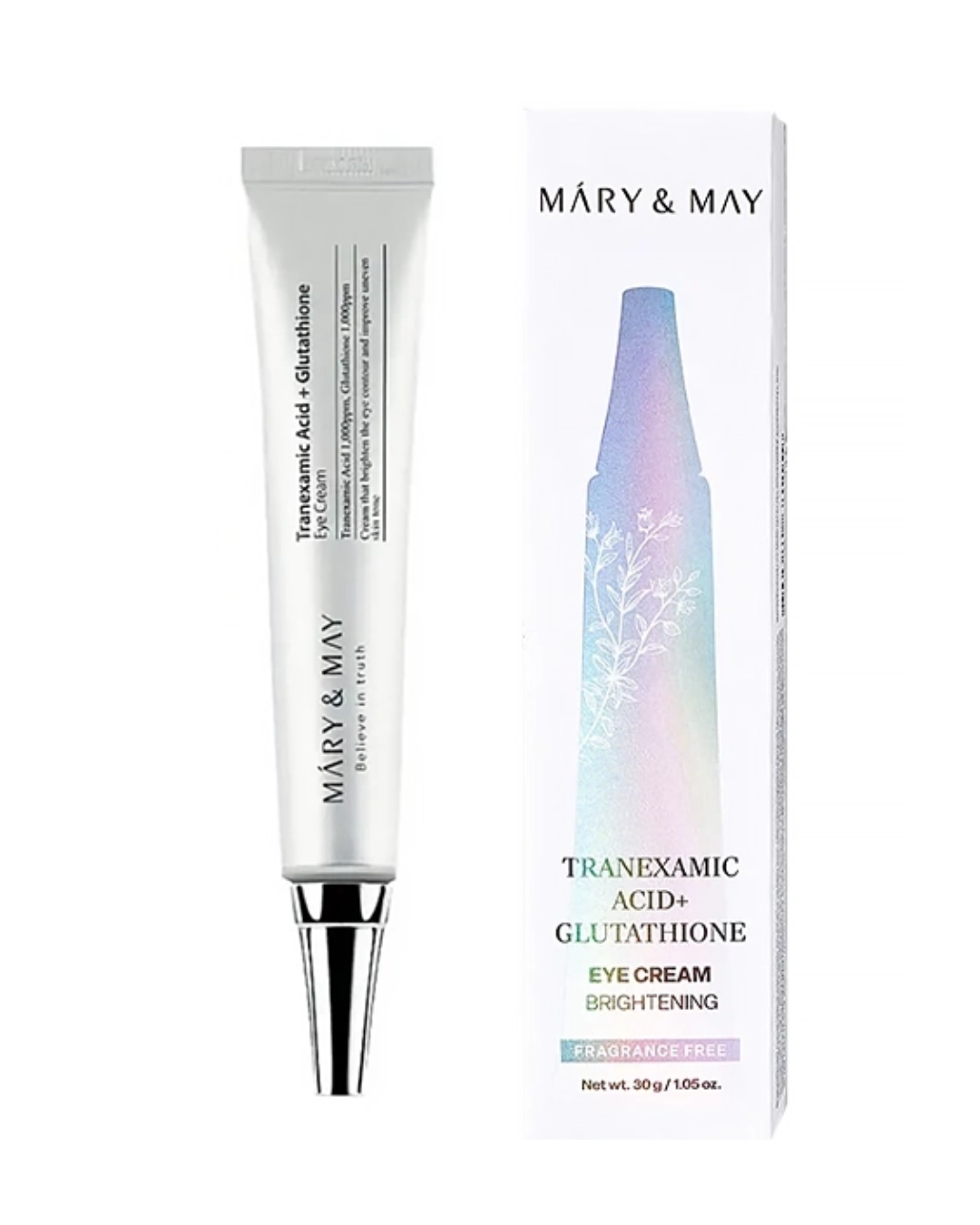 Hanae - MARY&MAY - Crema Contorno de Ojos Tranexamic Acid + Glutathione Eye Cream 30g.png