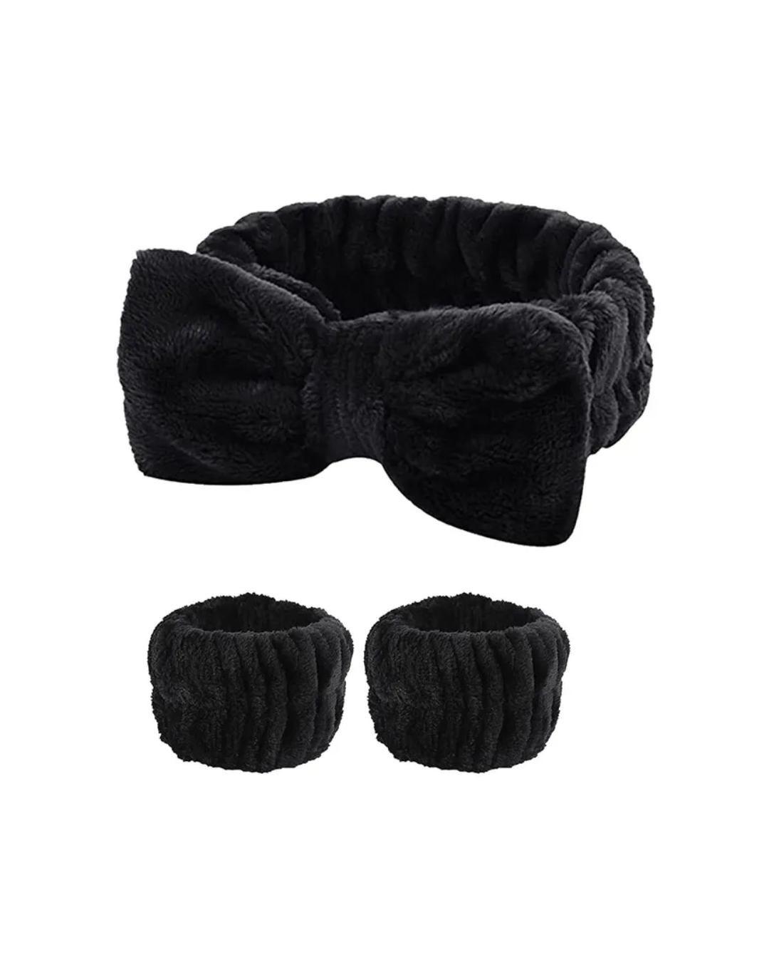 Set de Diadema con Lazo y Muñequeras