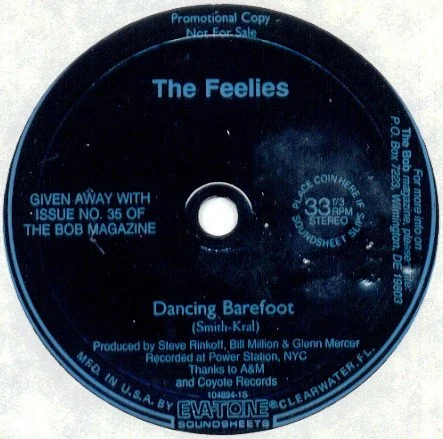 The Feelies Singles - Dancing Barefoot