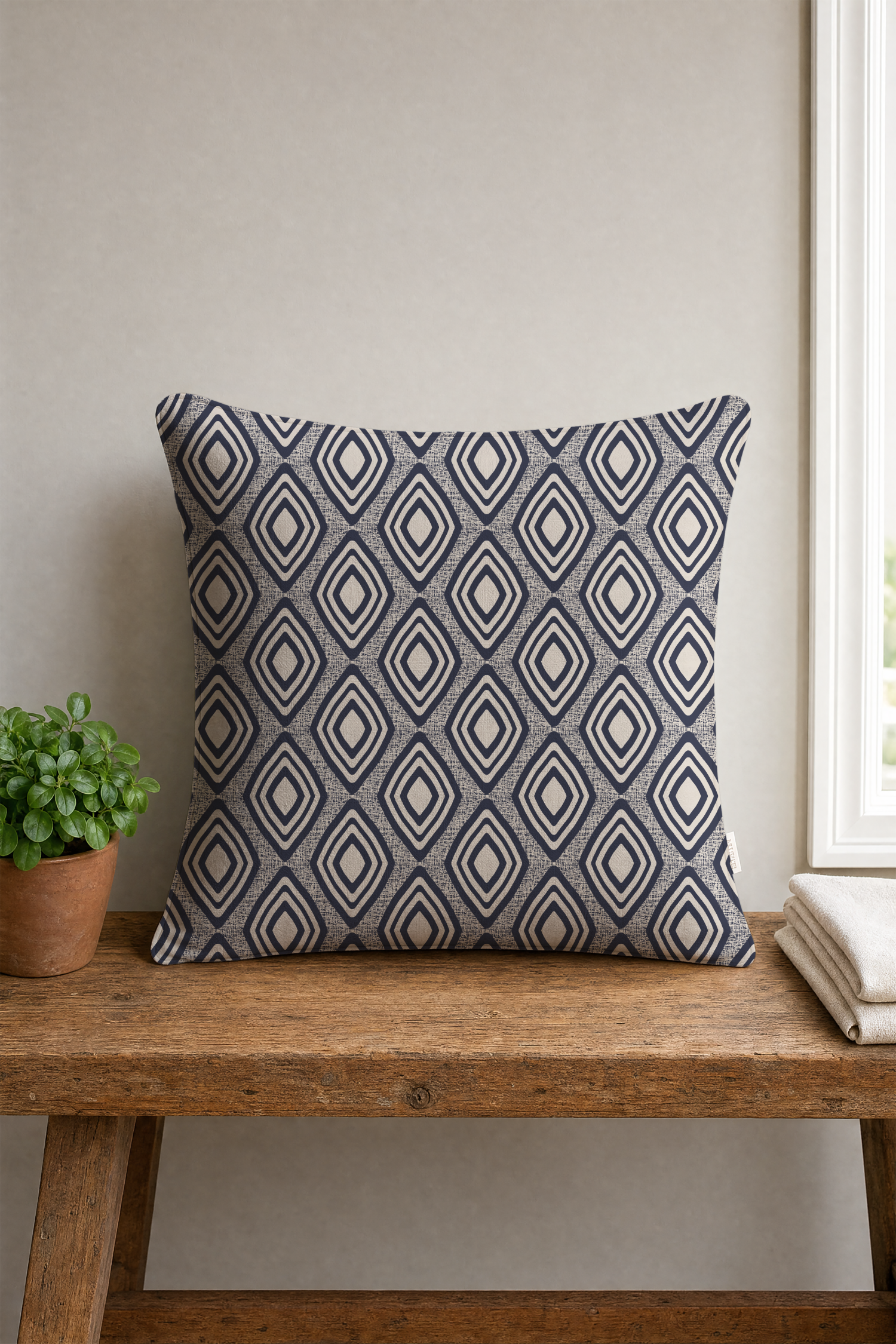 NavyDiamondTextureBlock-throw-pillow-full-size.png