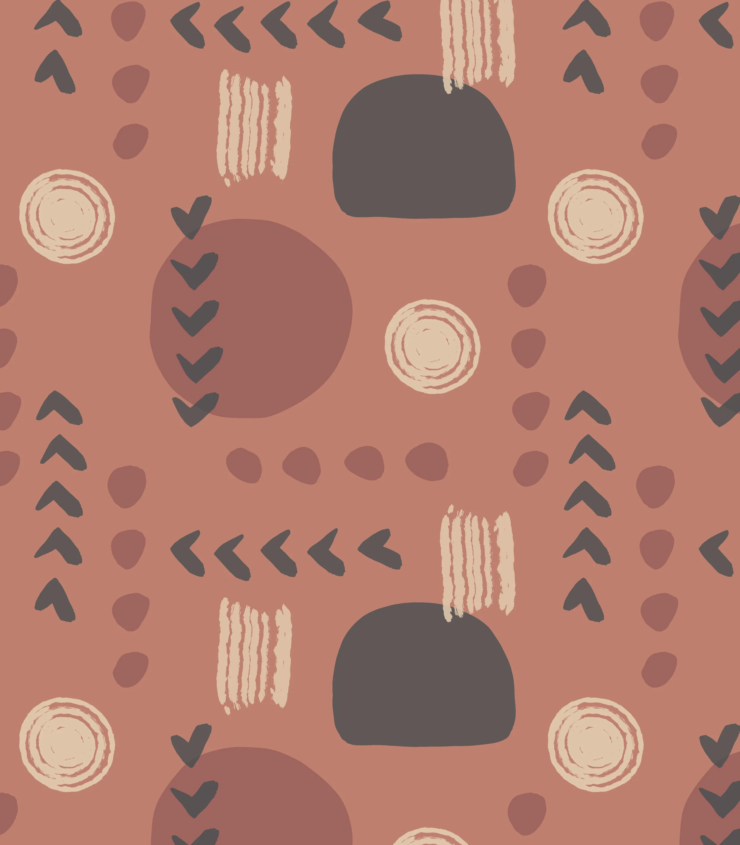 Boho Geo in Warm Neutrals