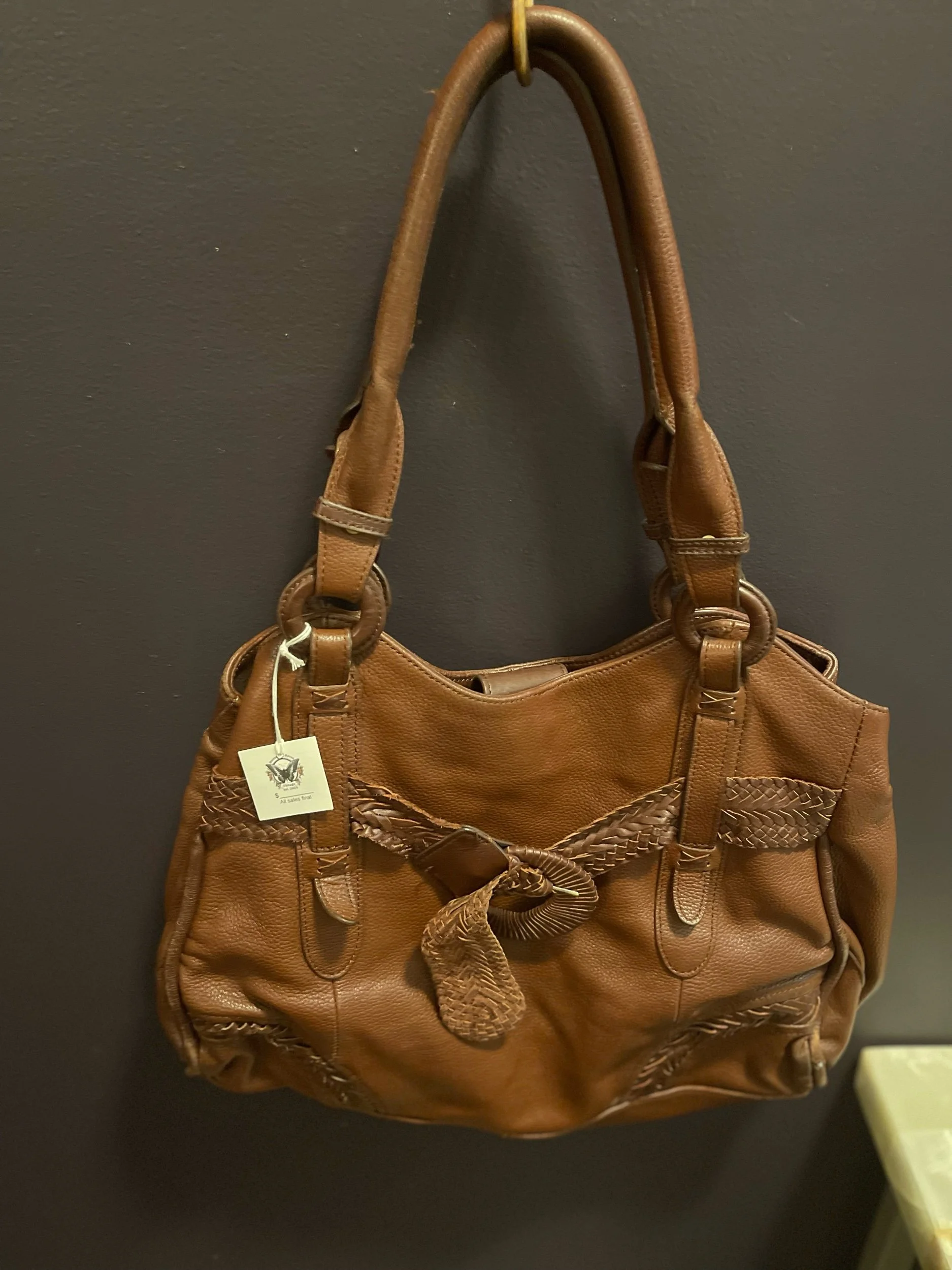 Vintage Adrienne Vittadini Brown Purse