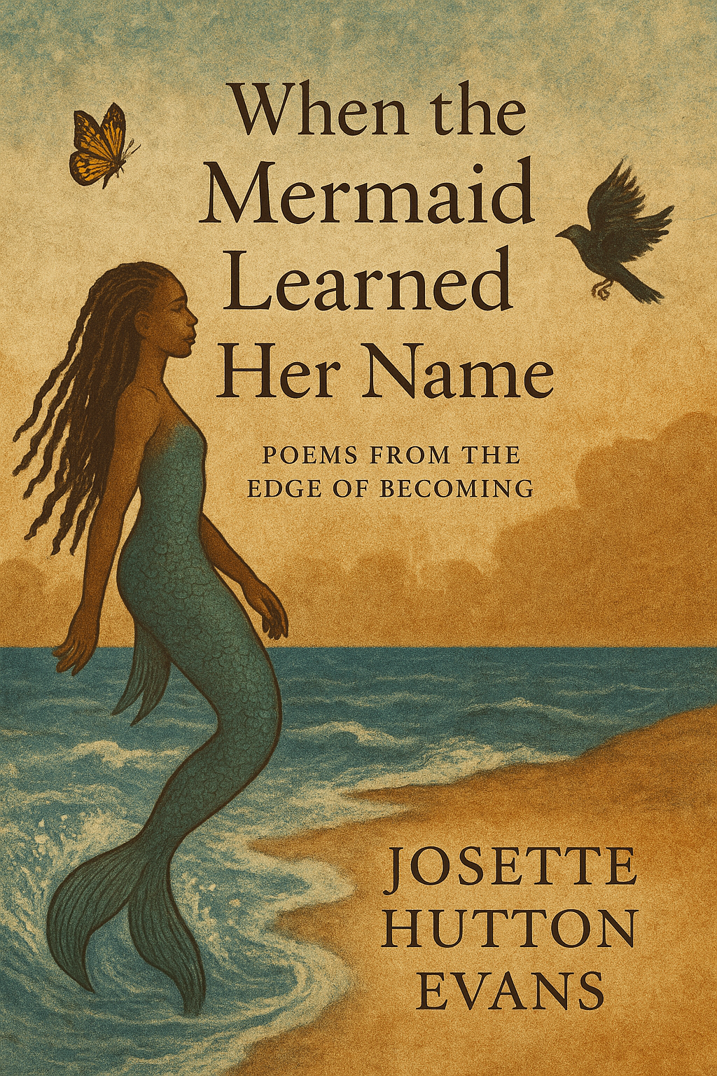 When The Mermaid Learned Her Name by Josette Hutton Evans
