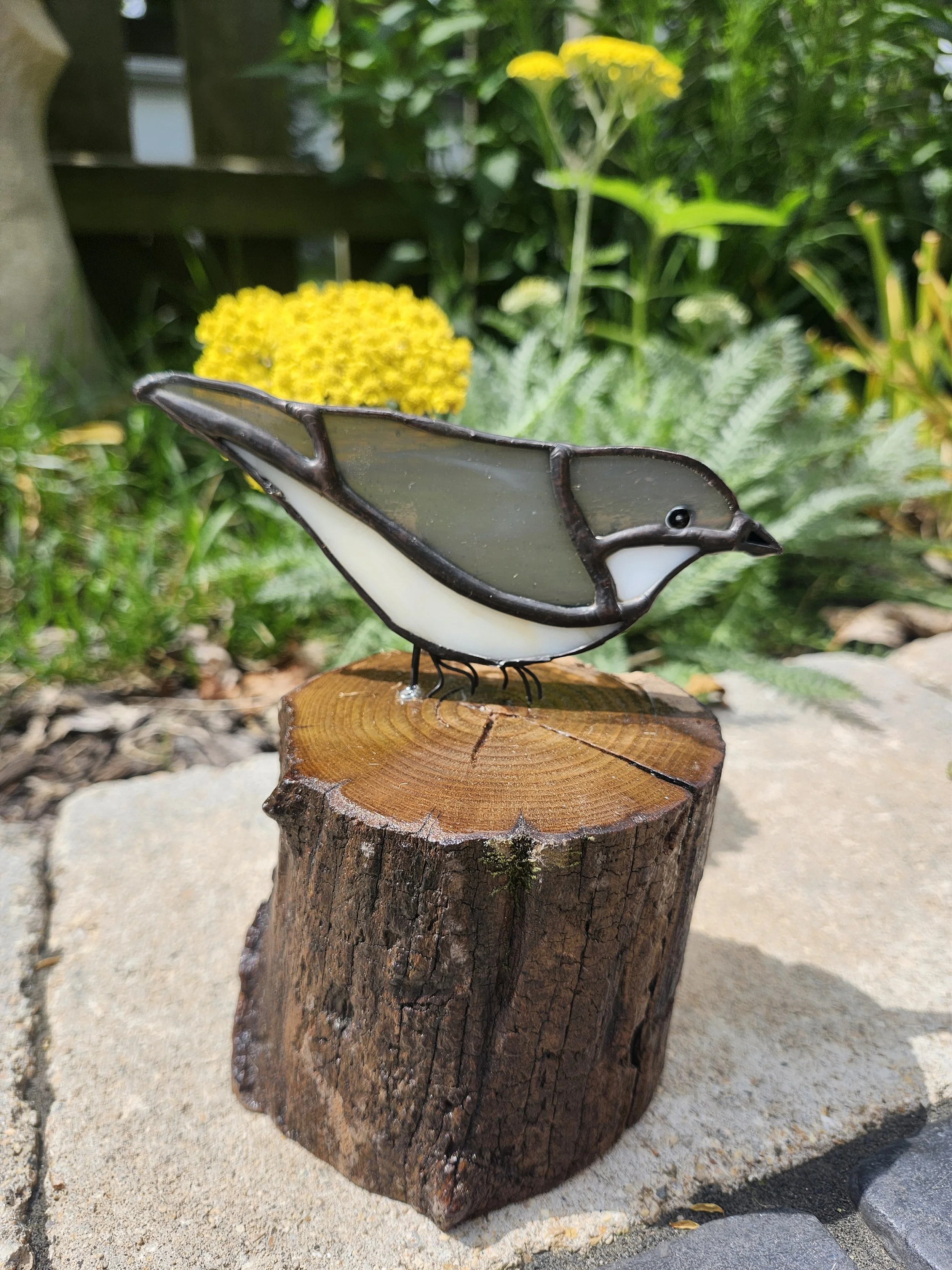Nuthatch Bird Sculpture