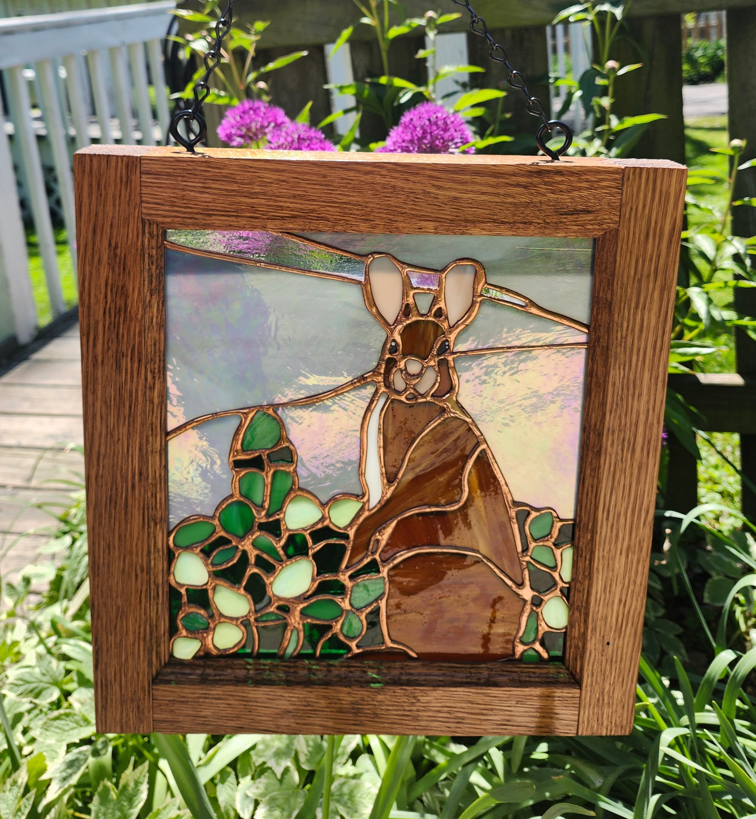 Cottontail in Clover