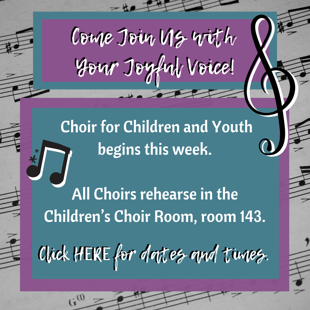 Come Join Us with Your Joyful Voice!