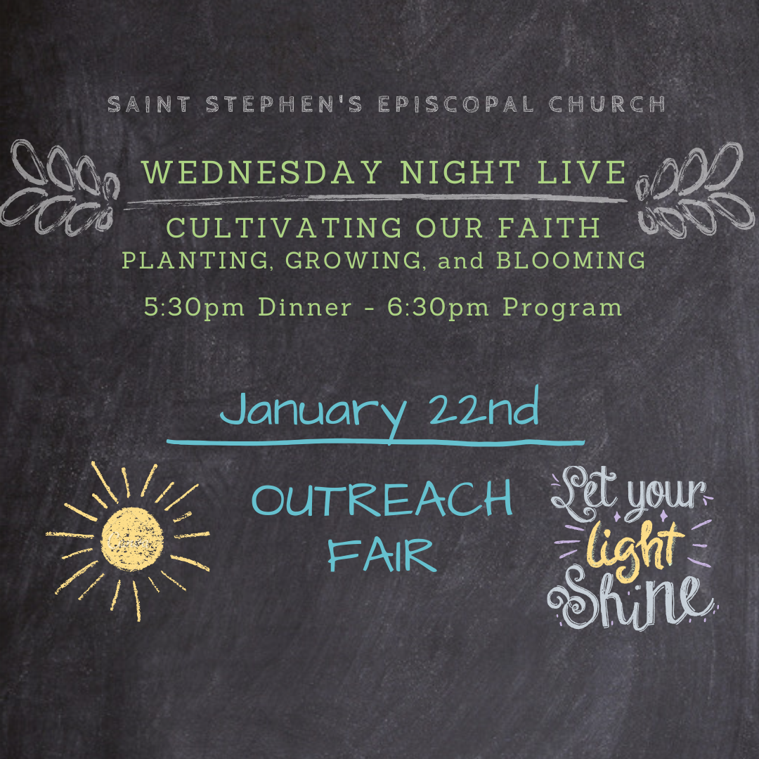 Outreach Fair at Wednesday Night Live
