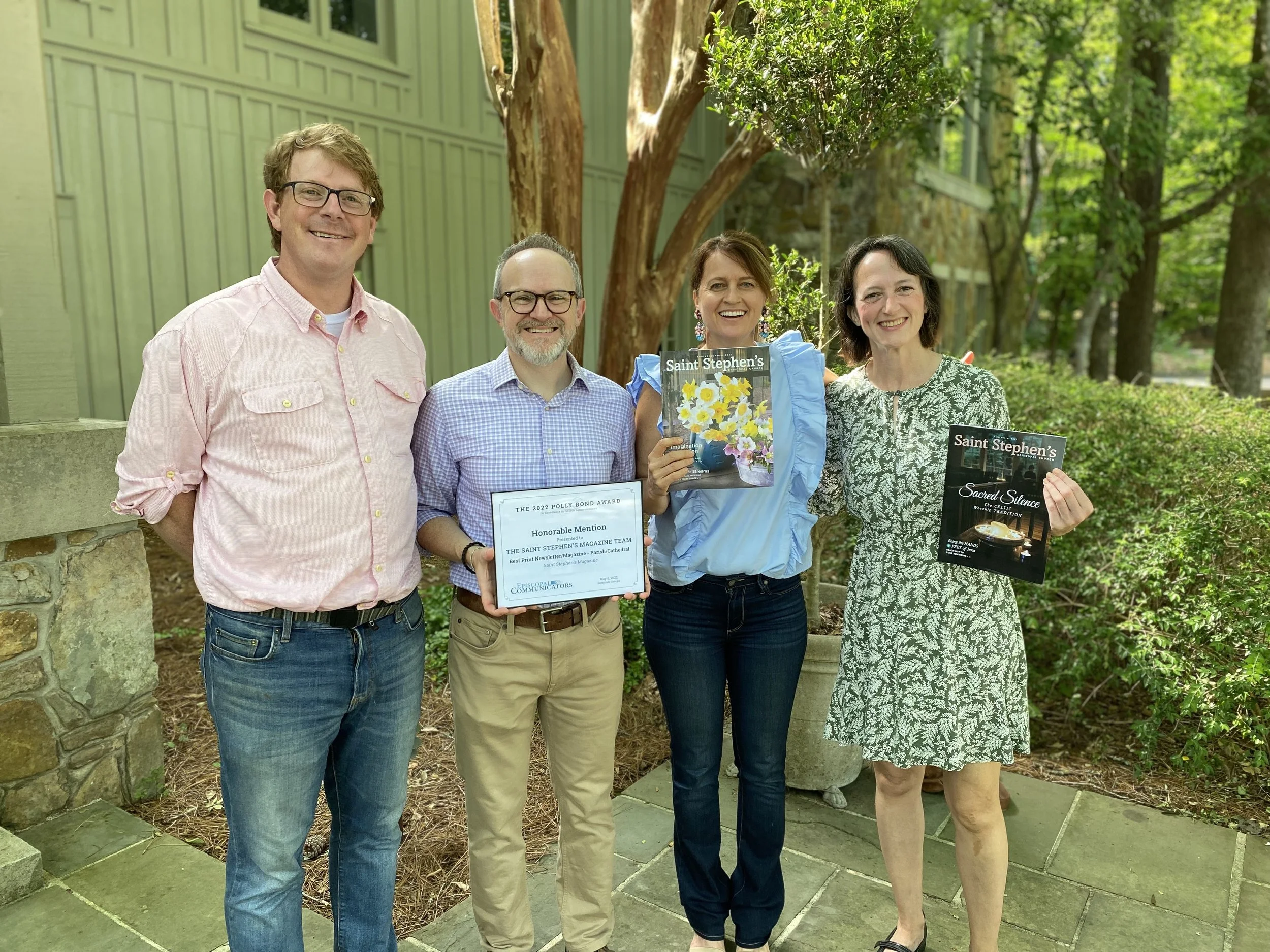 Saint Stephen's Receives Two Polly Bond Awards