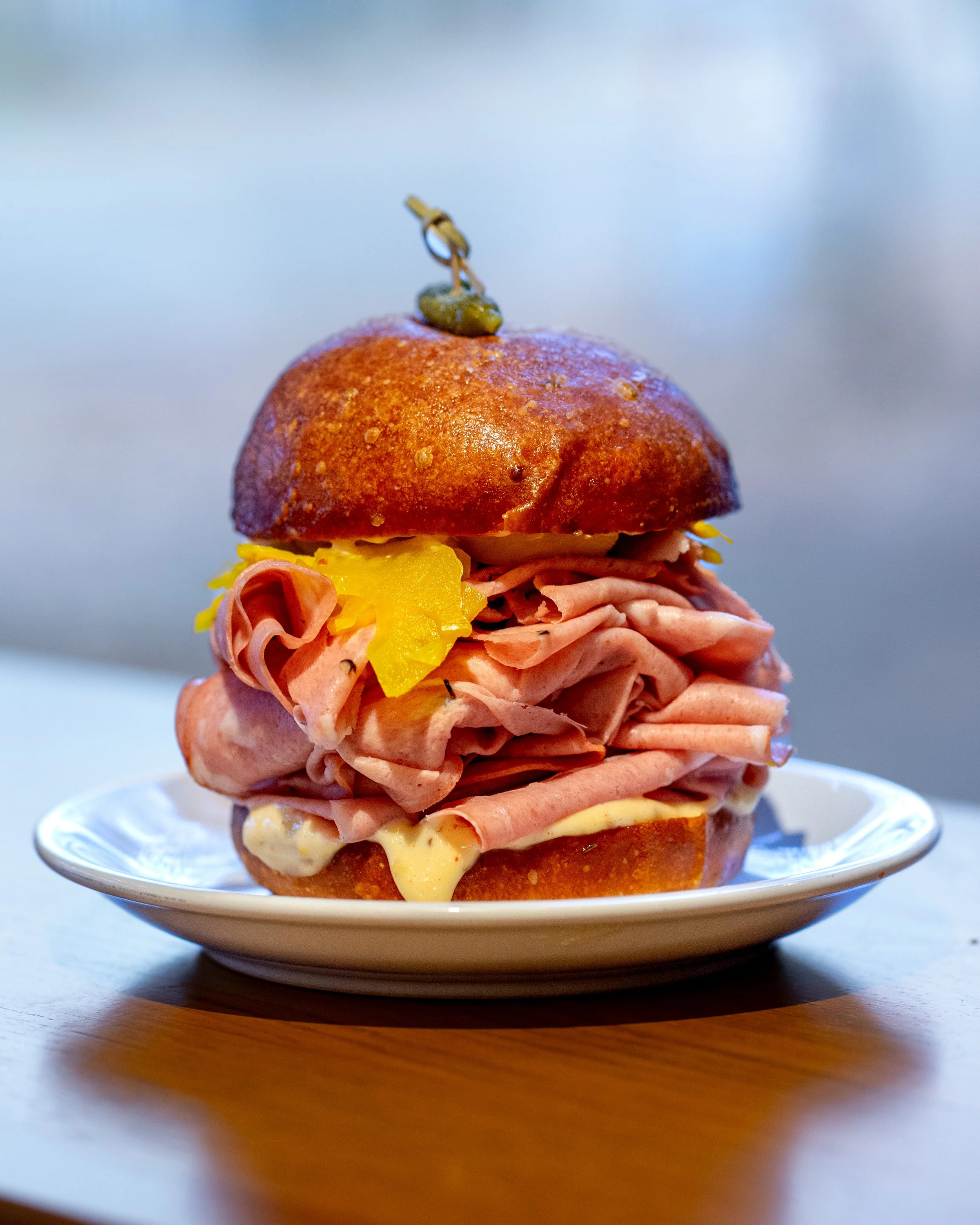 The Jacob: Brioche Breakfast Sandwich