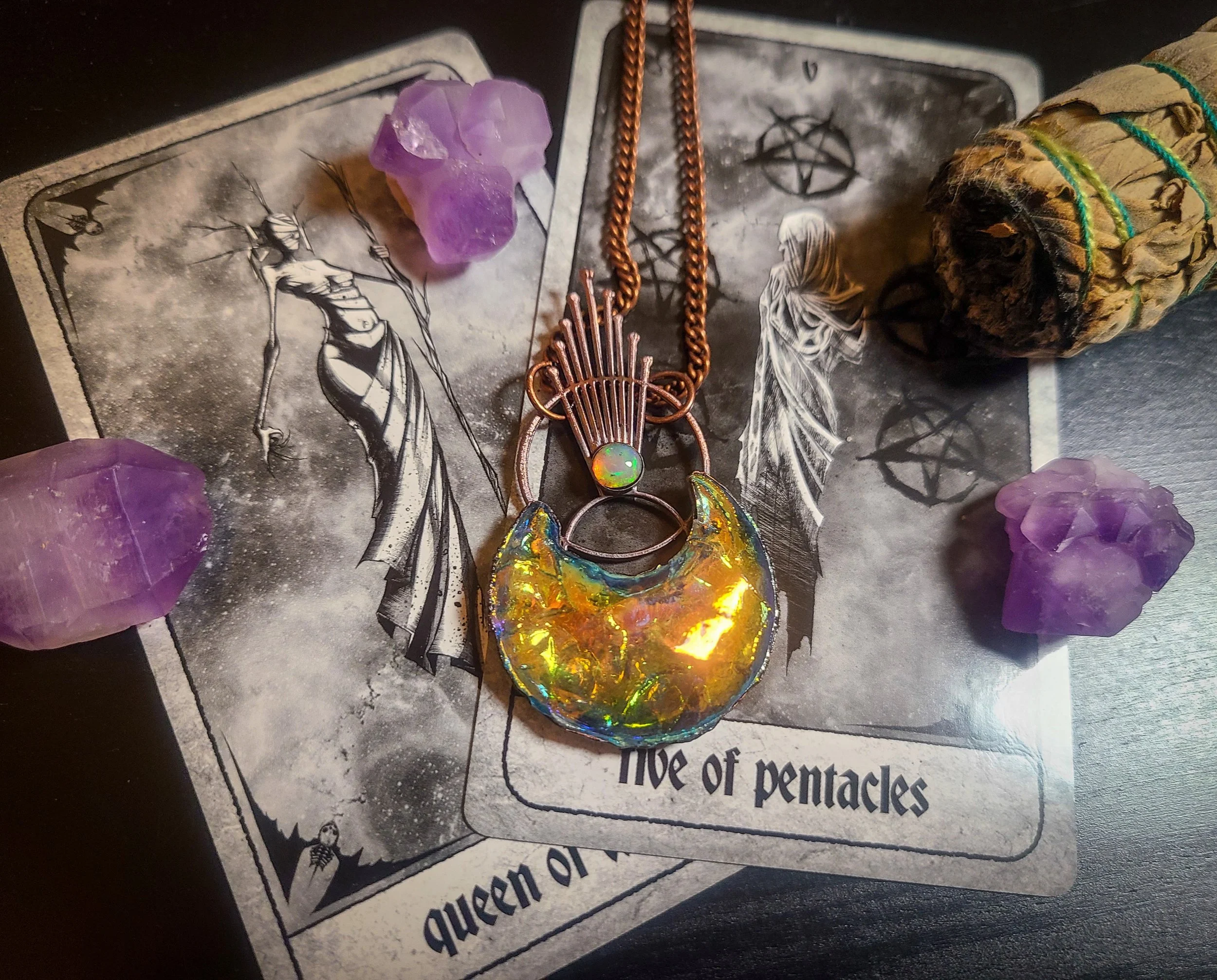 As Above Moon Necklace