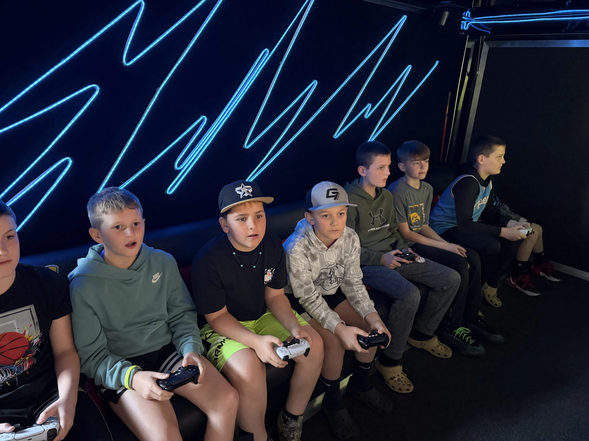 Mobile Birthday Party - 10 year olds playing PS5, XBOX Video Games