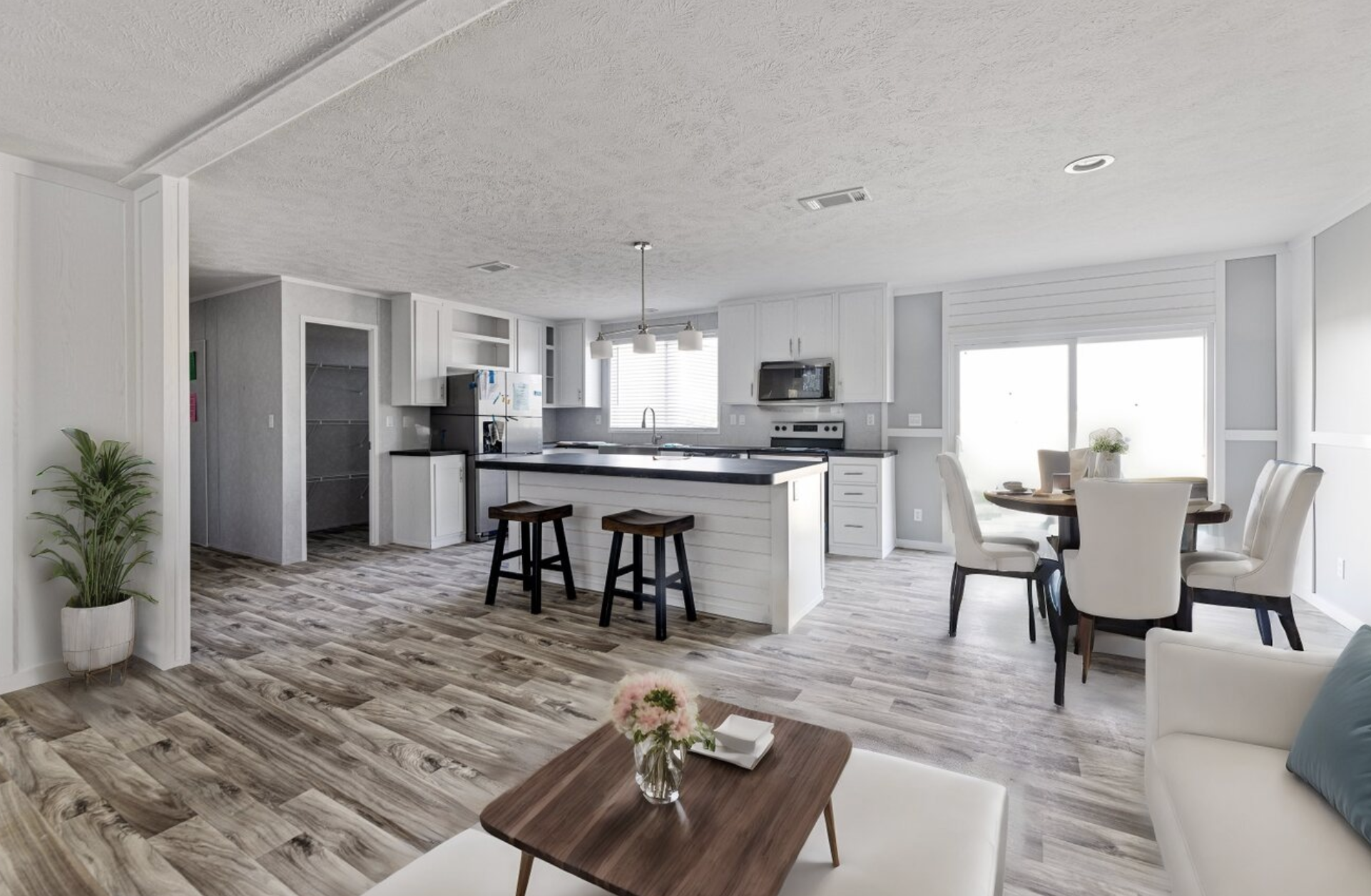 Home bathroom with modern fixtures