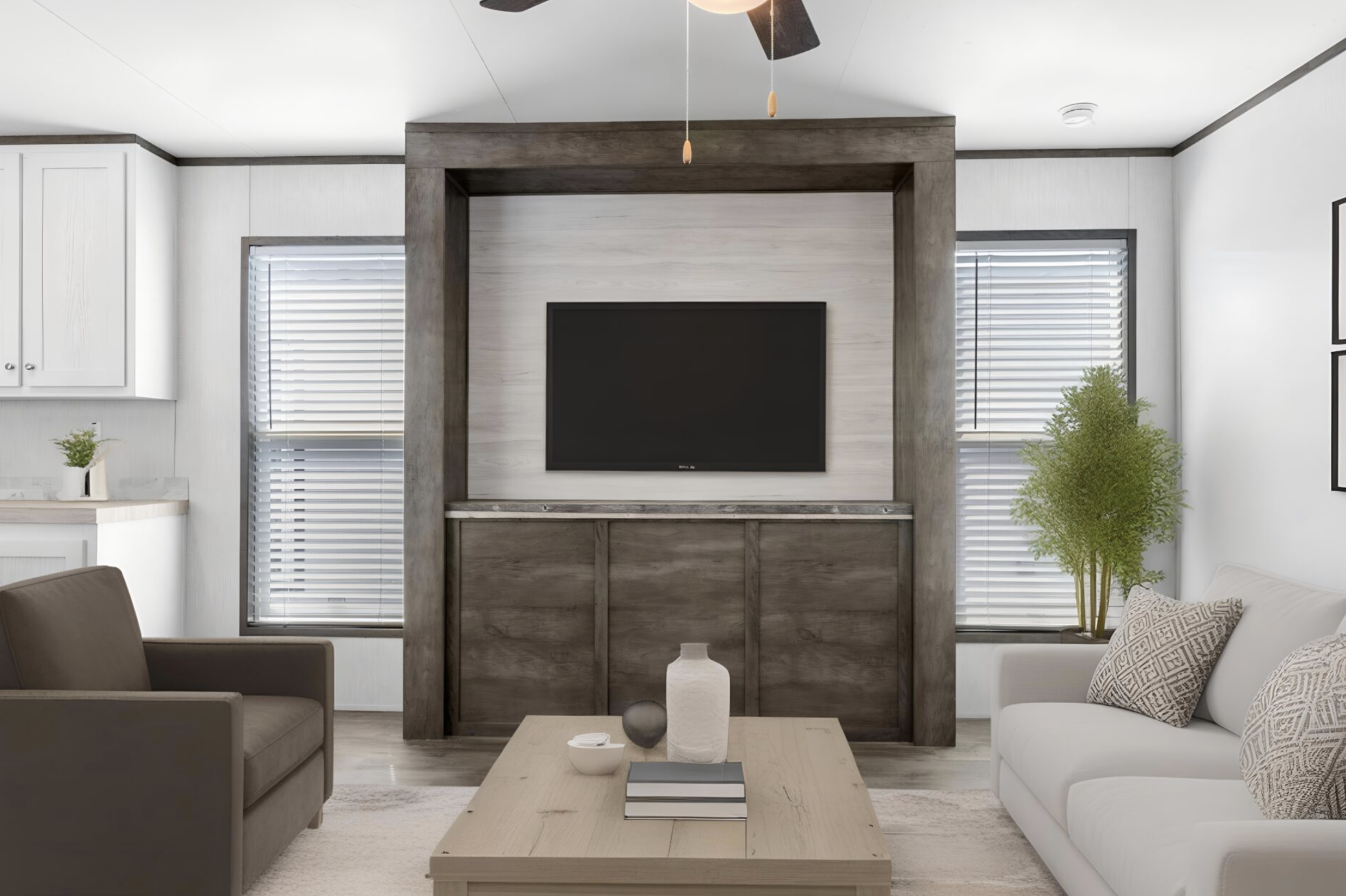 Comfortable living space for first-time homebuyers