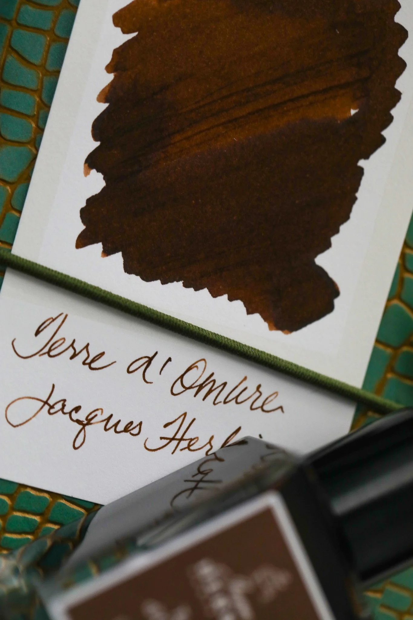 J. Herbin Terre d'Ombre - October Ink of The Month