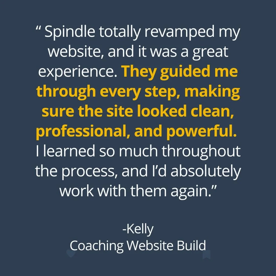 November is about GRATITUDE! 

Thank you Kelly for the joy of building your new Wix site and teaching you to use it! We love your life coaching services and are so excited to see you launch the corporate coaching wing of your business! 

#webdesign #