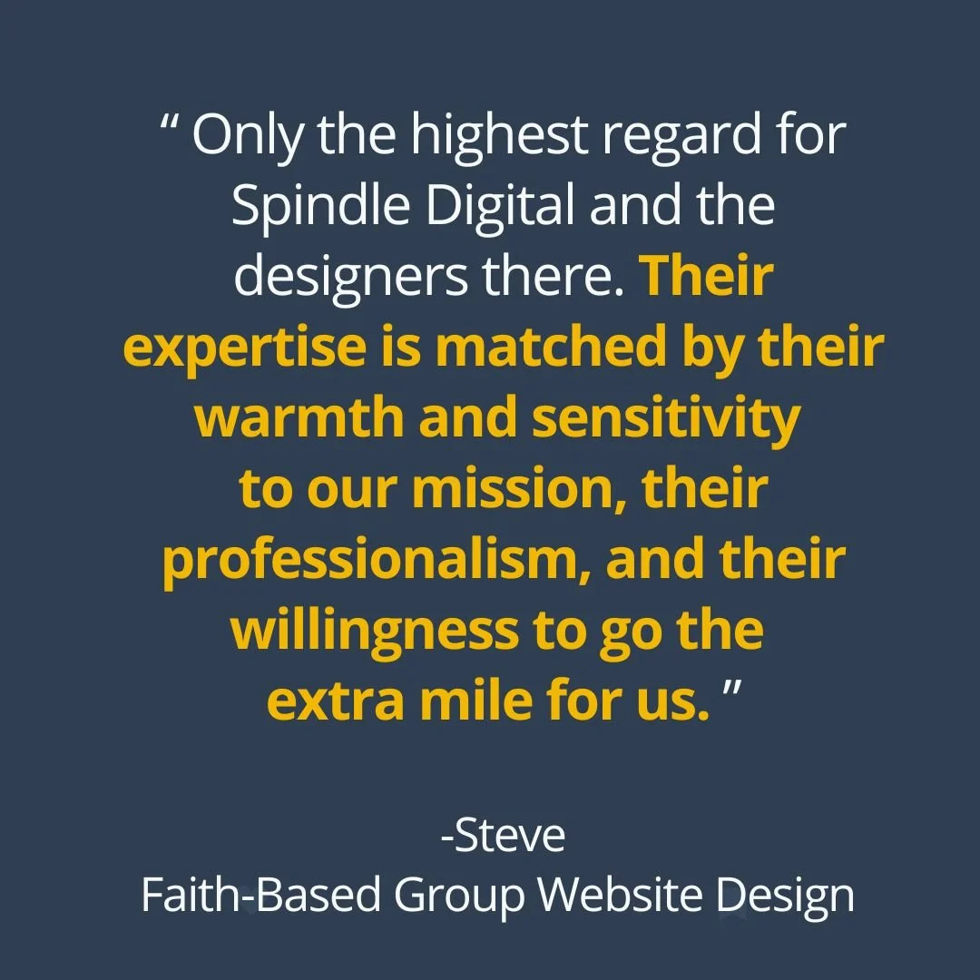 November is about GRATITUDE!

Thank you Steve for the joy of building your Wix site! We're proud to help you better serve your congregation and reduce your long-term costs with coaching for your staff to manage your site long-term. 

#webdesign #smal