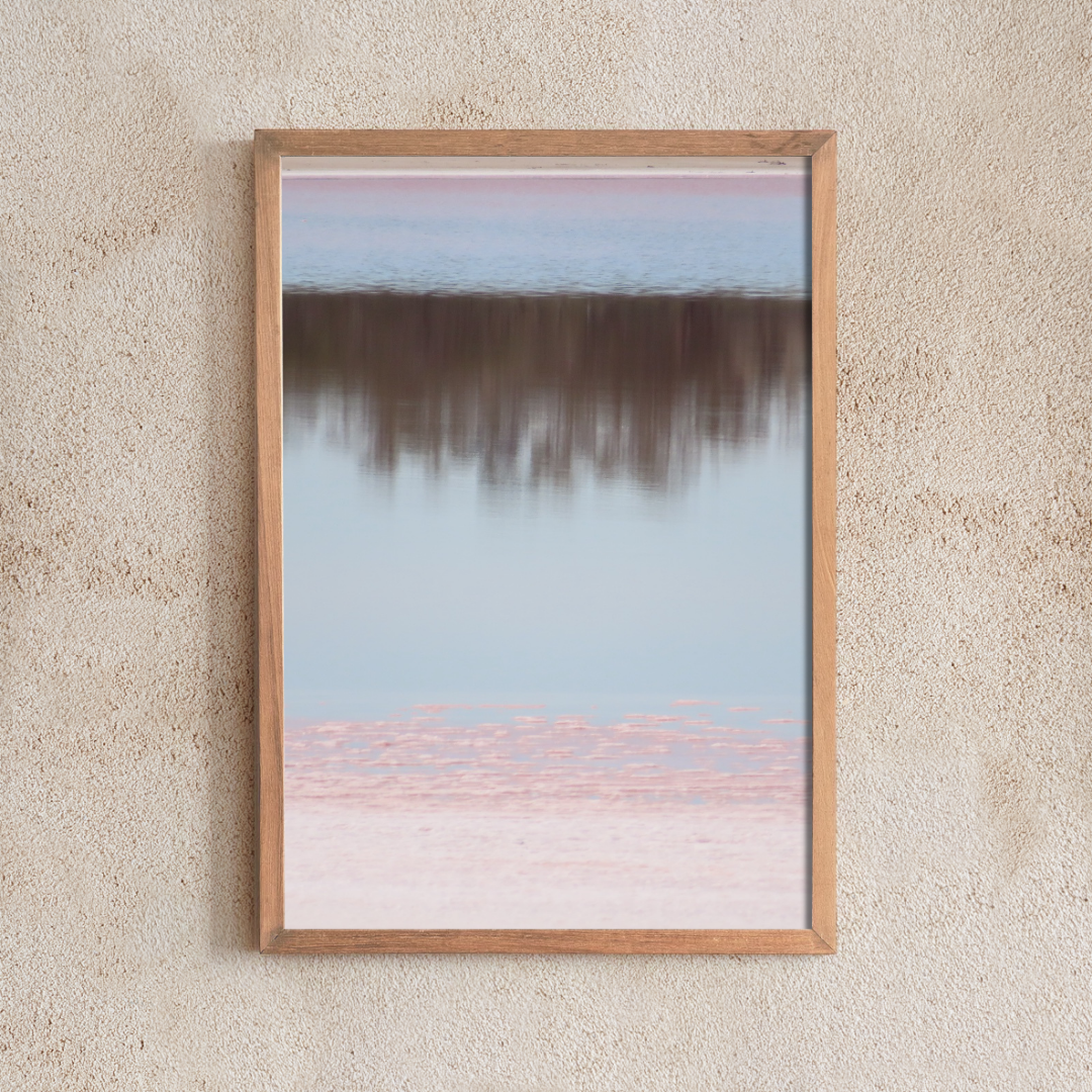 Pink Lake Reflections #2