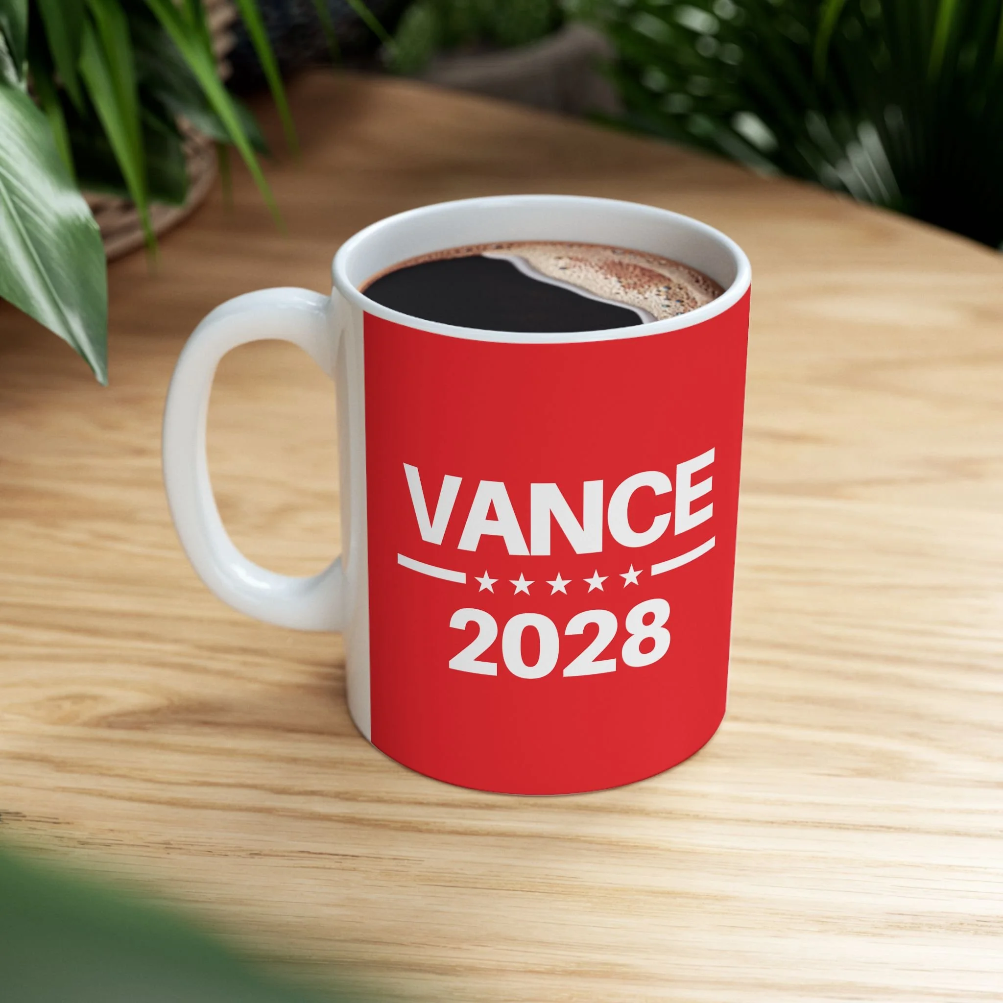 JD VANCE 2028 COFFEE MUG
