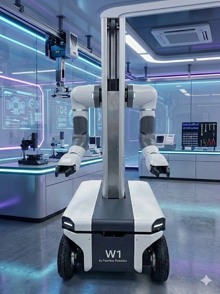 W1 Mobile Manipulator (Fearless Robotics)