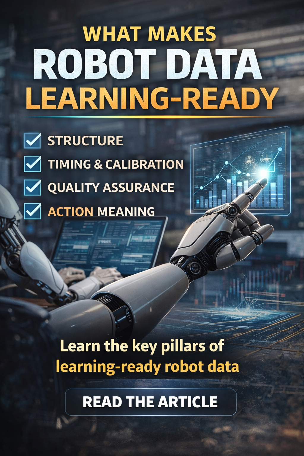 What Makes Robot Data Learning-Ready