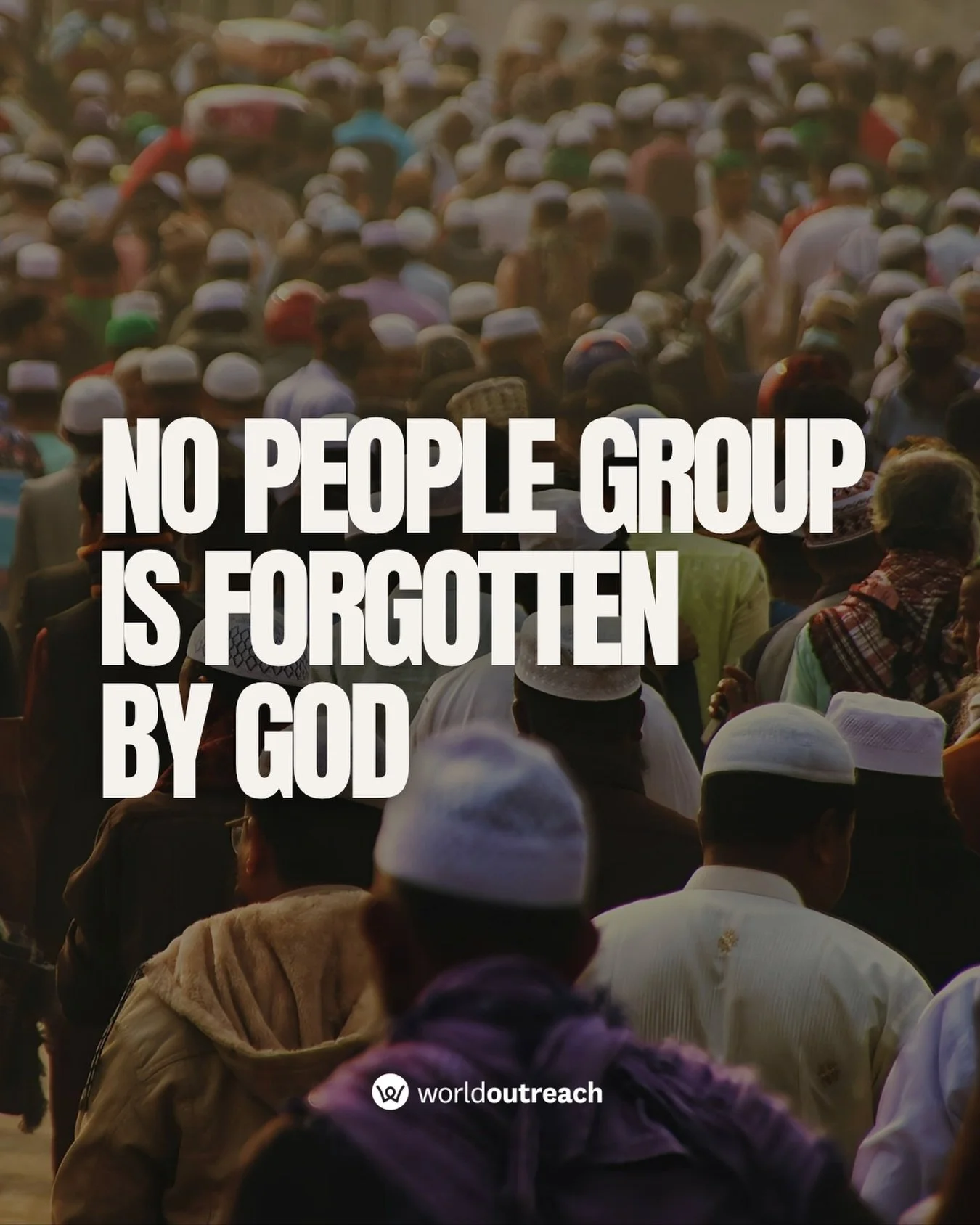 It is easy to look at the world and only see distance.

Different cultures. Different languages.

Places we may never visit or fully understand.
But God does not see the nations that way.

He sees people. People created in His image. People He knows 