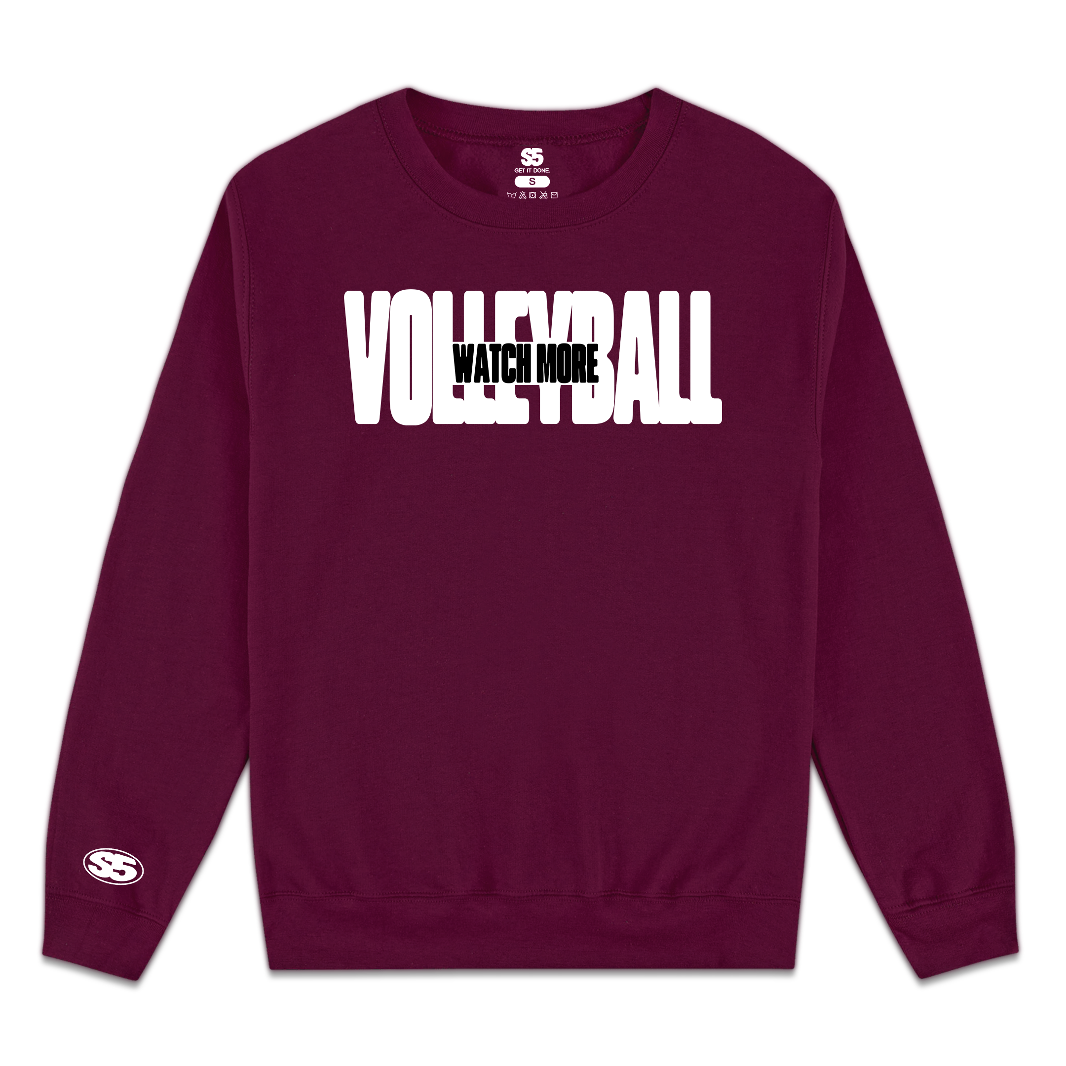 Watch More Volleyball Crewneck | Scholarway