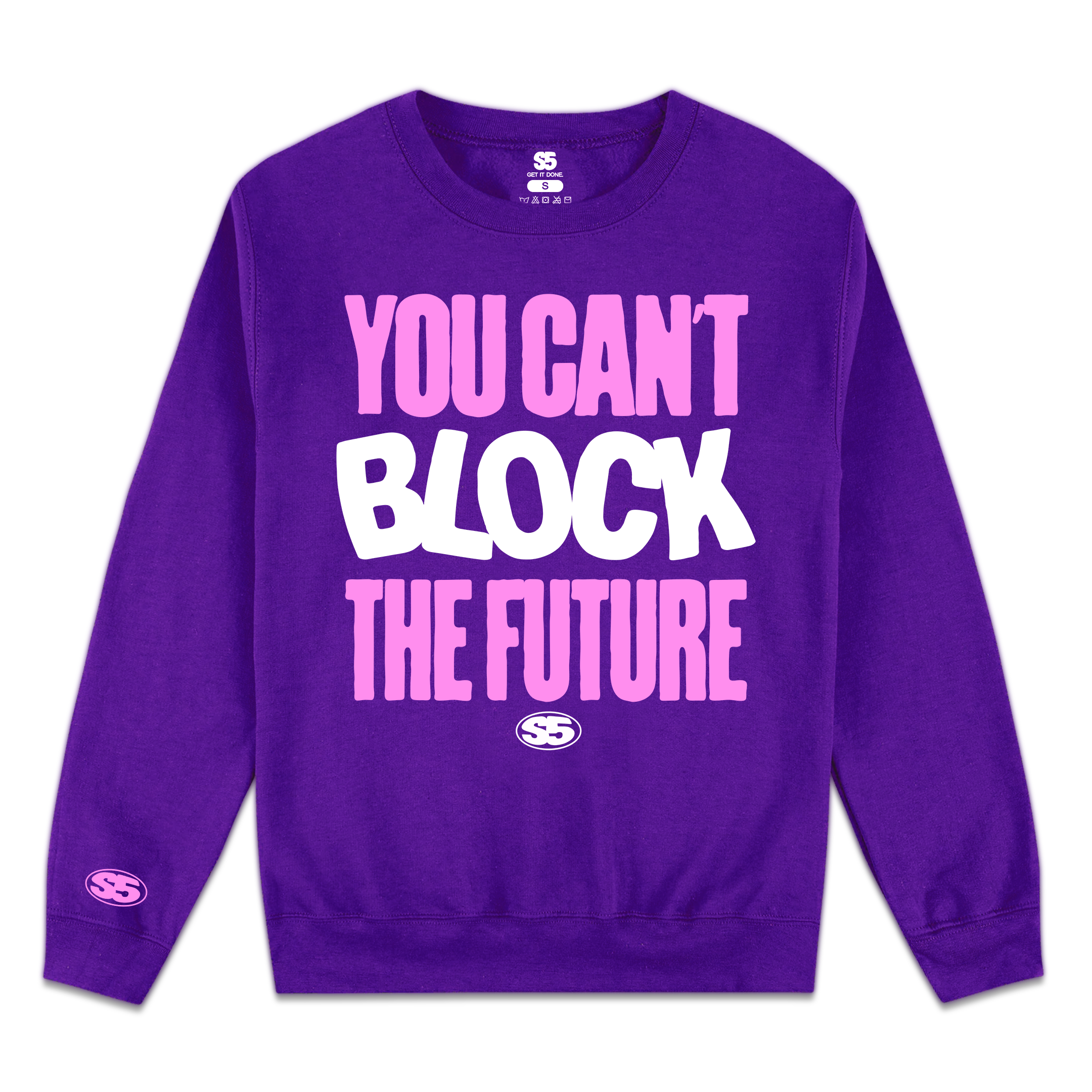 You Can't Block The Future Crewneck | Vollerway