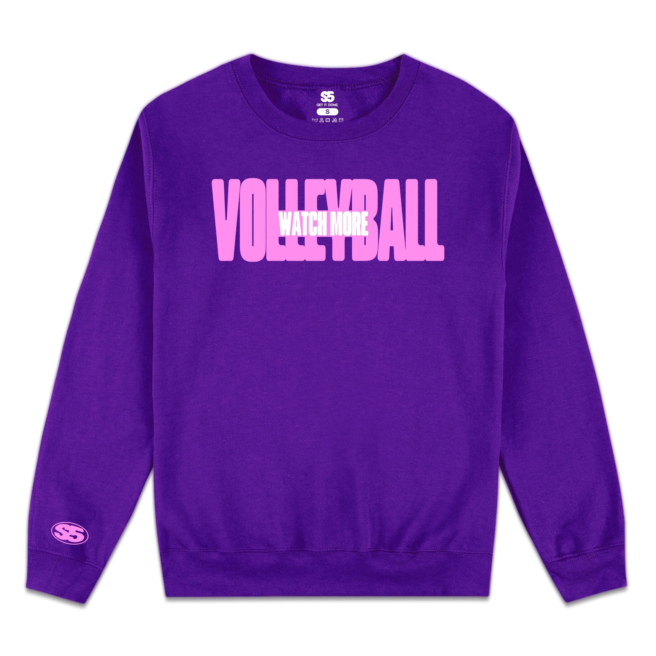Watch More Volleyball Crewneck | Vollerway