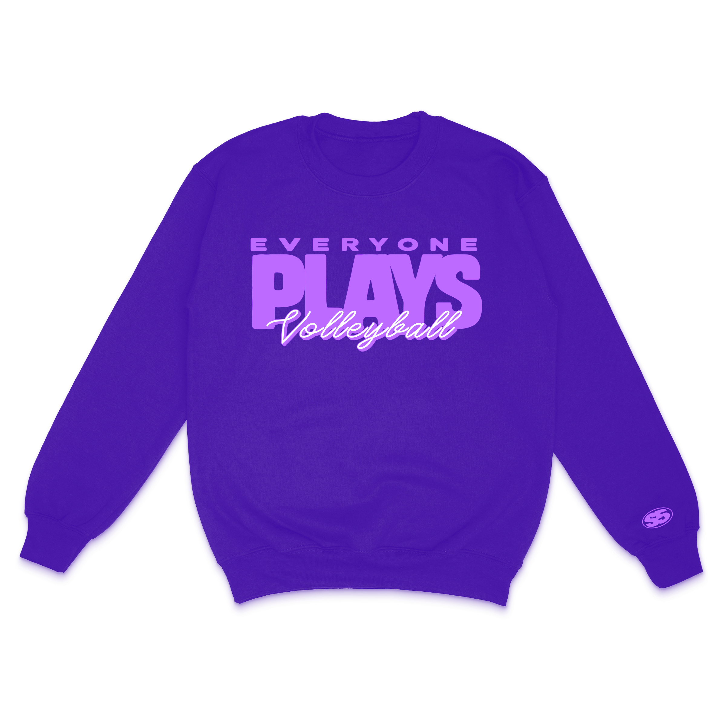Everyone Plays Volleyball Crewneck