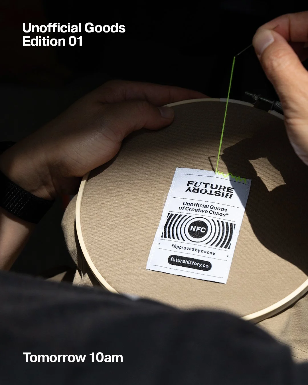 Just putting on the finishing touches.

Edition 01 drops tomorrow at 10AM.

Tap the bell to be notified.