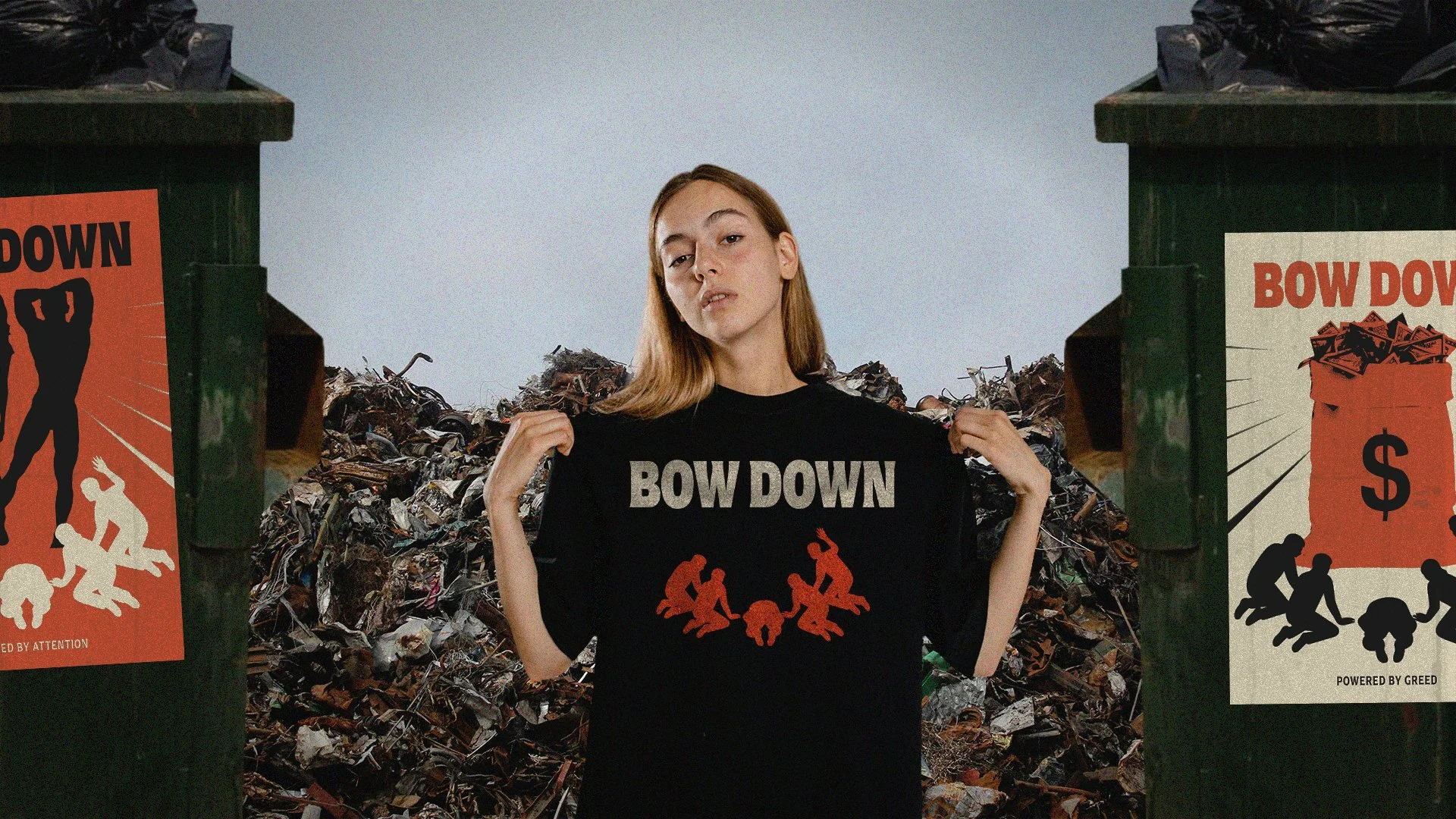 Bow Down: Poster Triptych