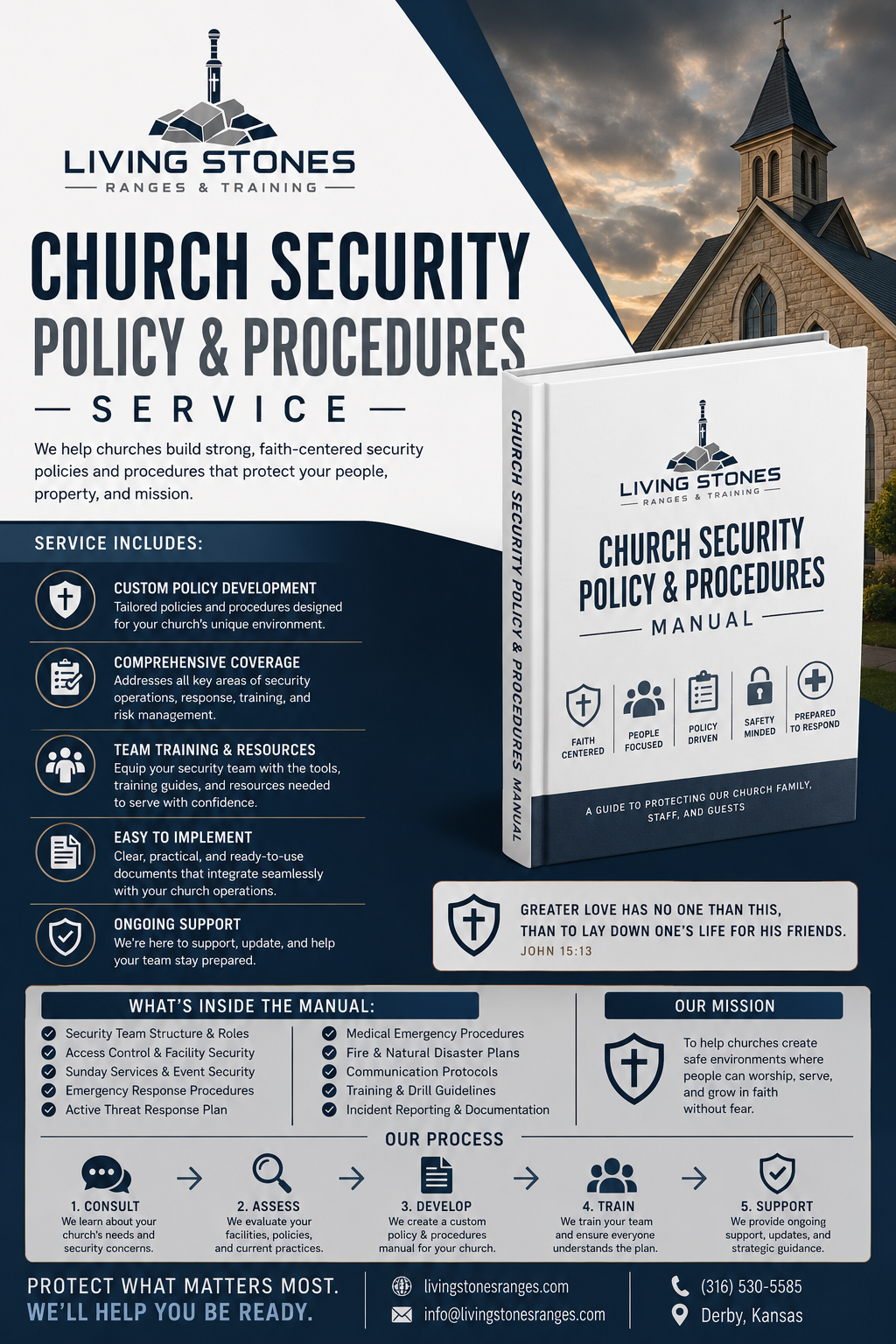 Church Security Policy and Procedure Development