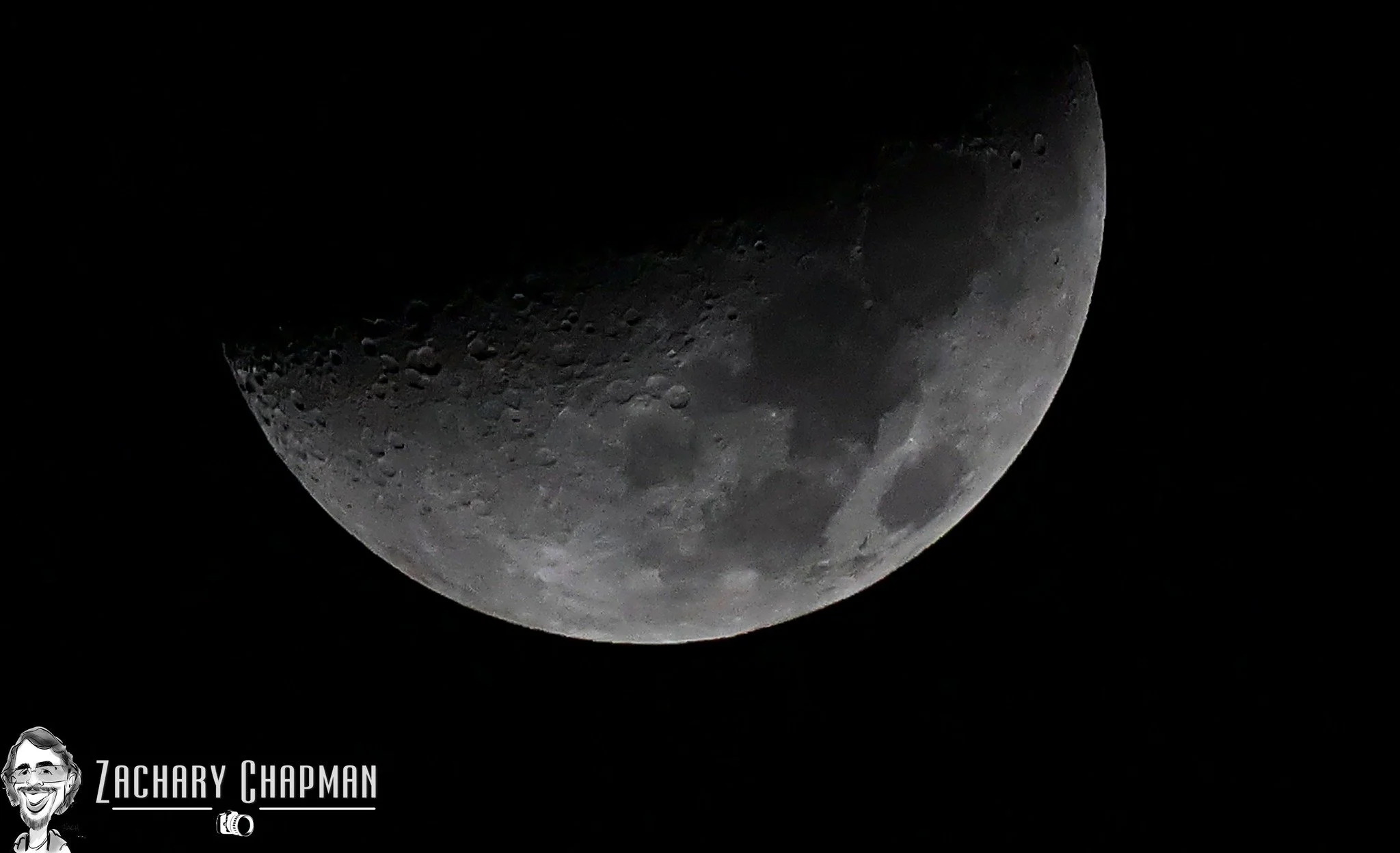Moon shot Teleconversion 4x 

Moon shot taken from the backyard. 
February 23rd, 2026 Arlington TX 