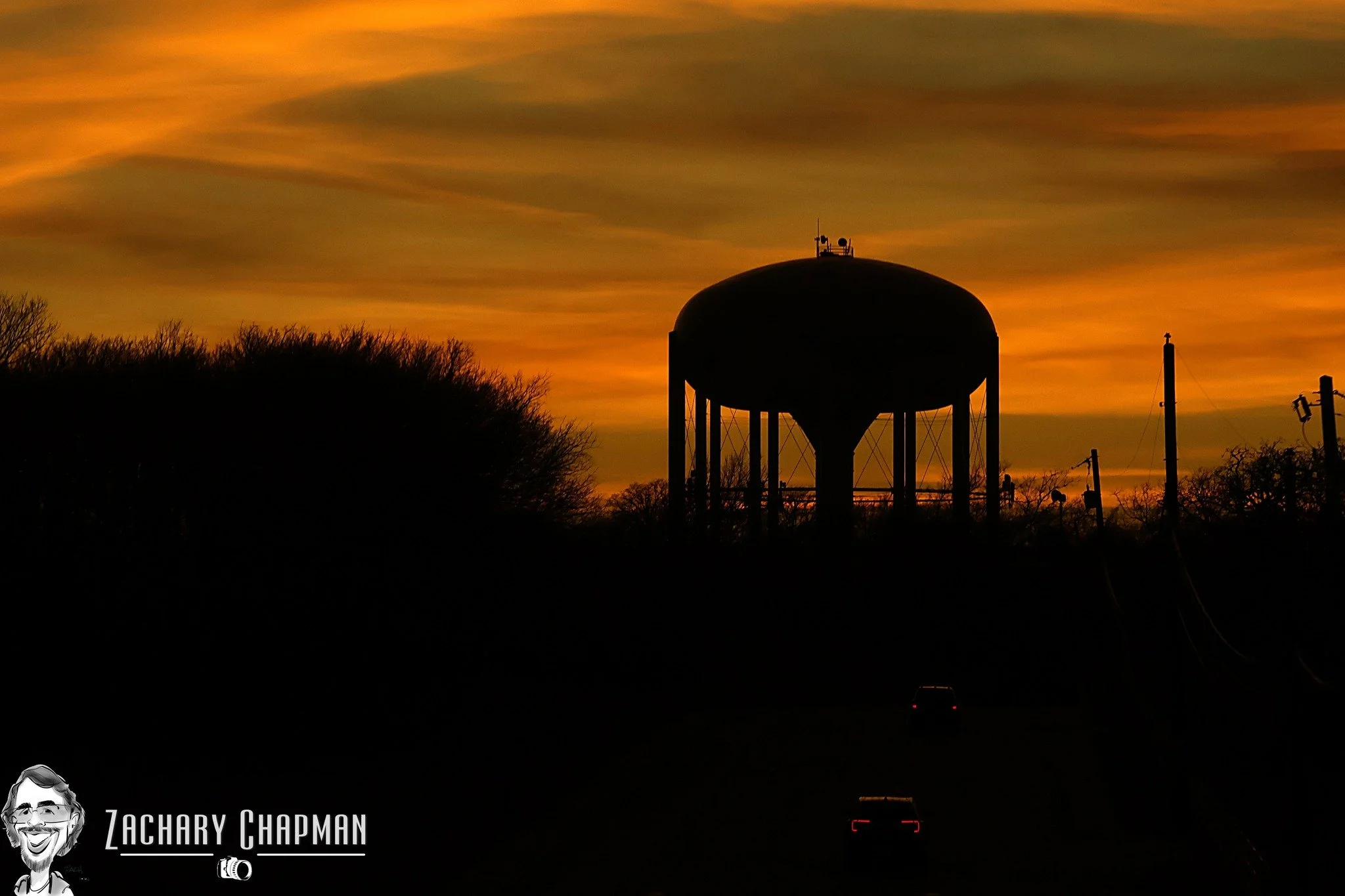 Sunset near grapevine #2 
On the way home from Los Colinas
February 24, 2026, TX