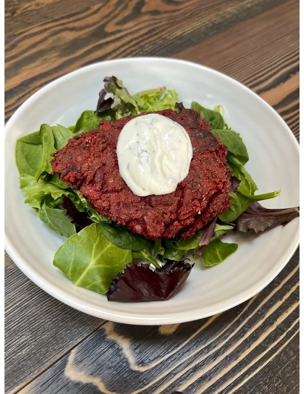 Beet &amp; Red Lentil Rounds