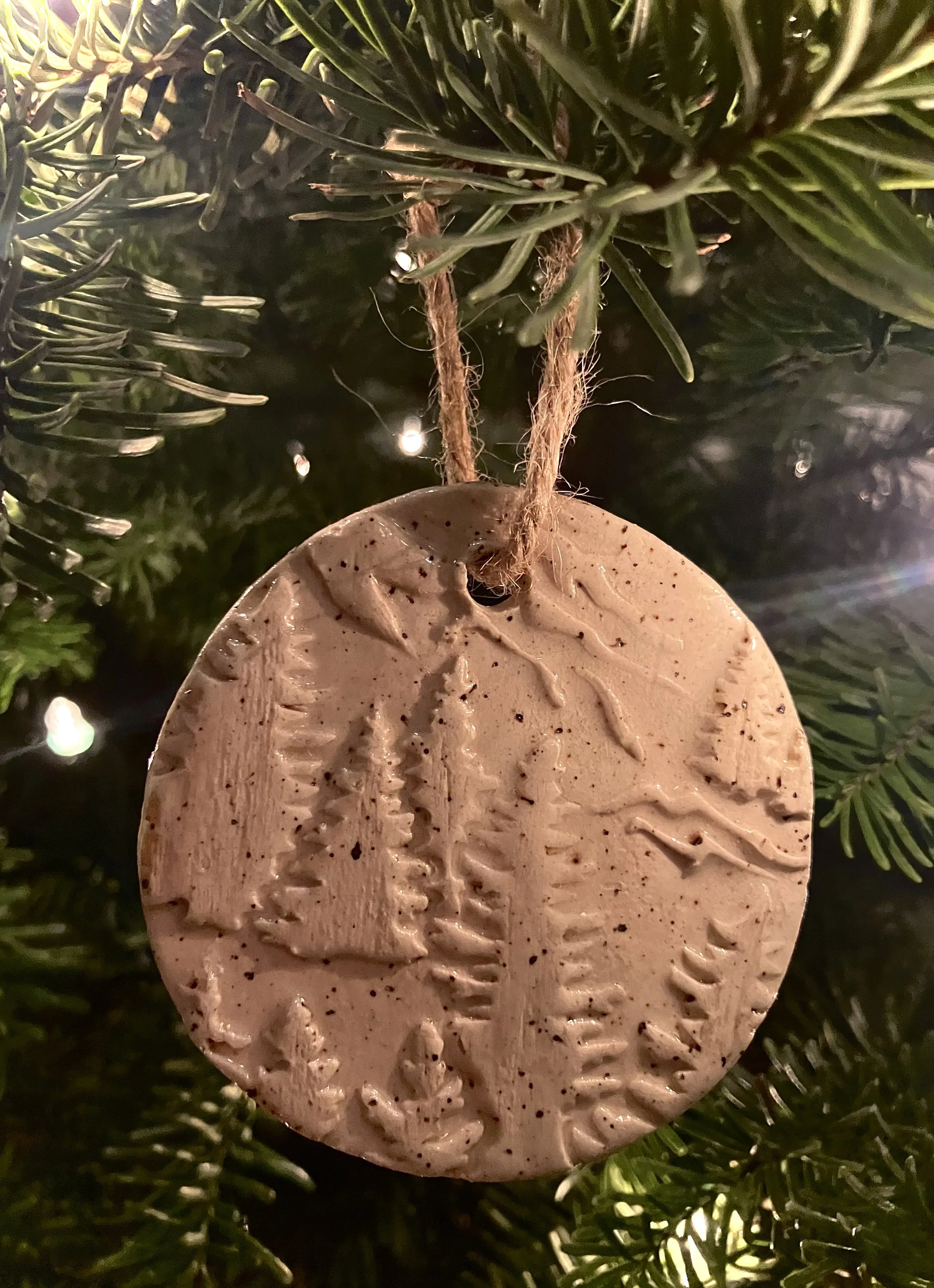 Round Tree Ornament