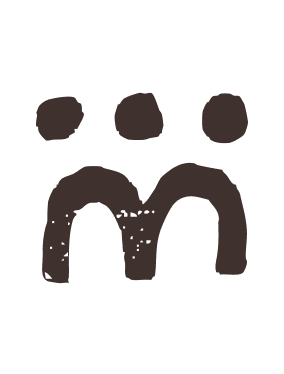 A simple, stylised illustration of three people.