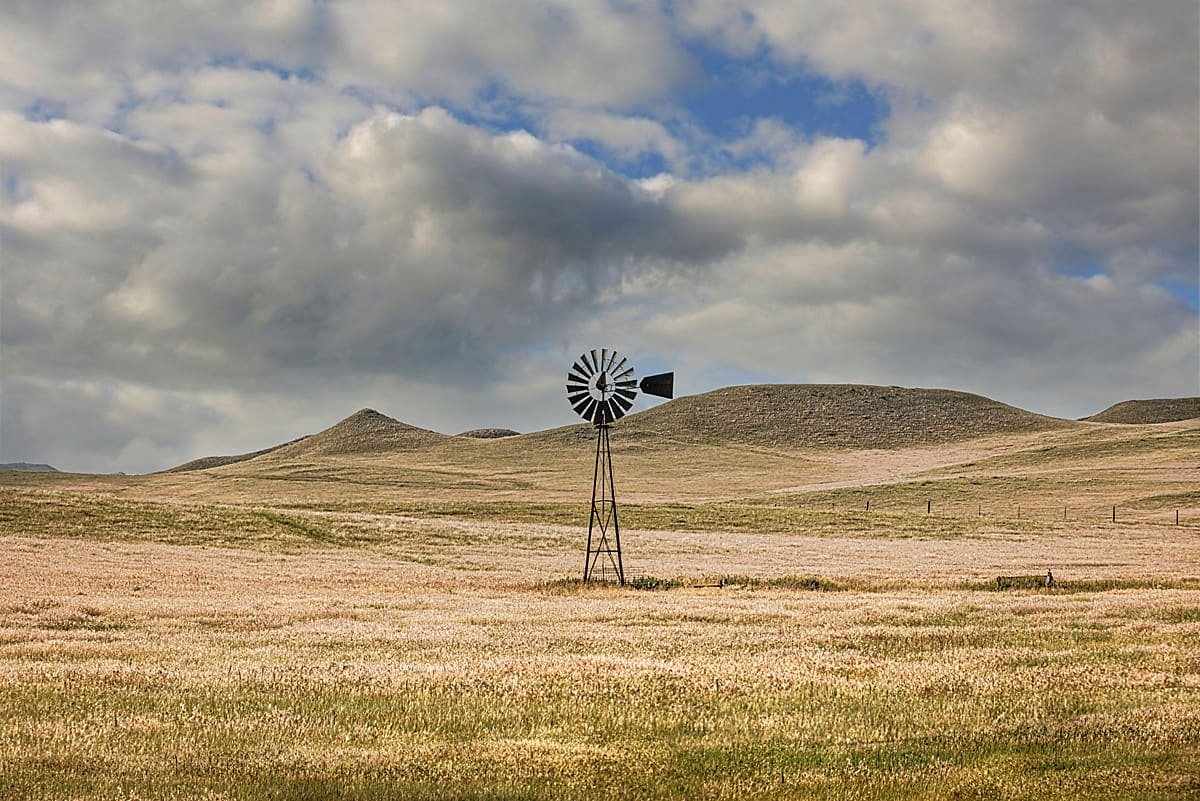 Wyoming Lonely Windmill