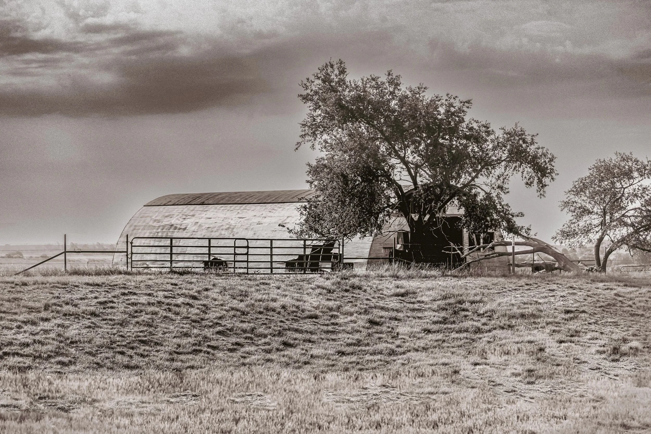 South Dakota Barn and Corral