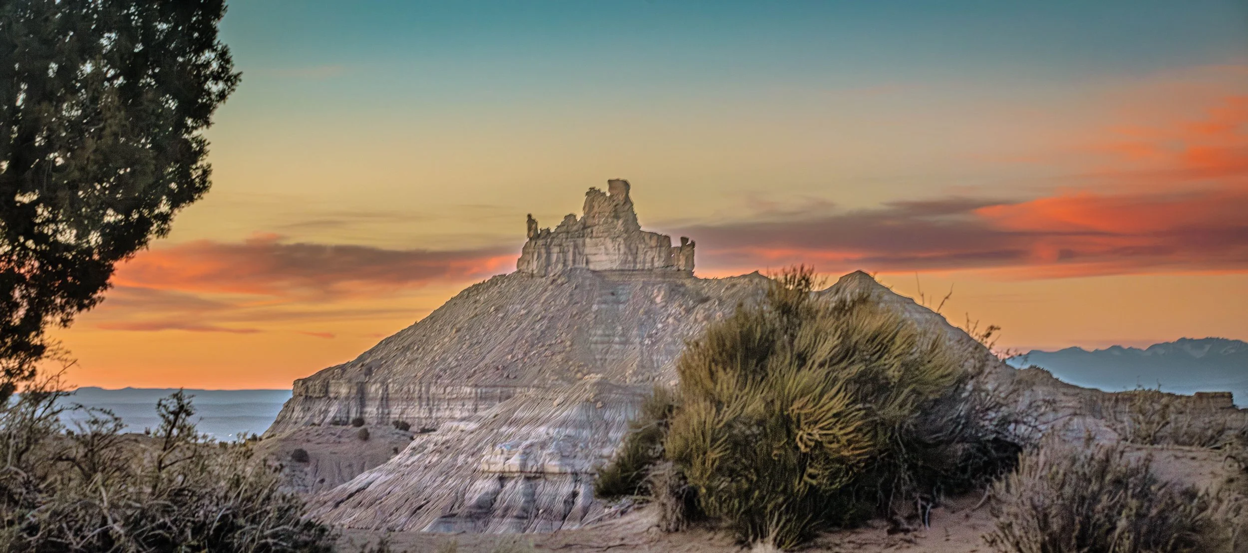 Angel Peak Northwestern New Mexico