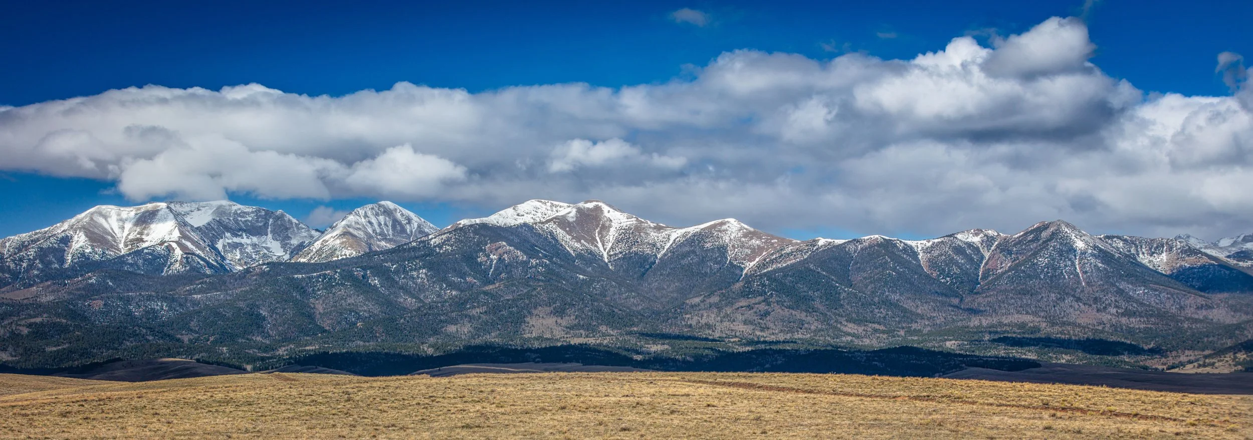 Idaho Mountains in Late Winter