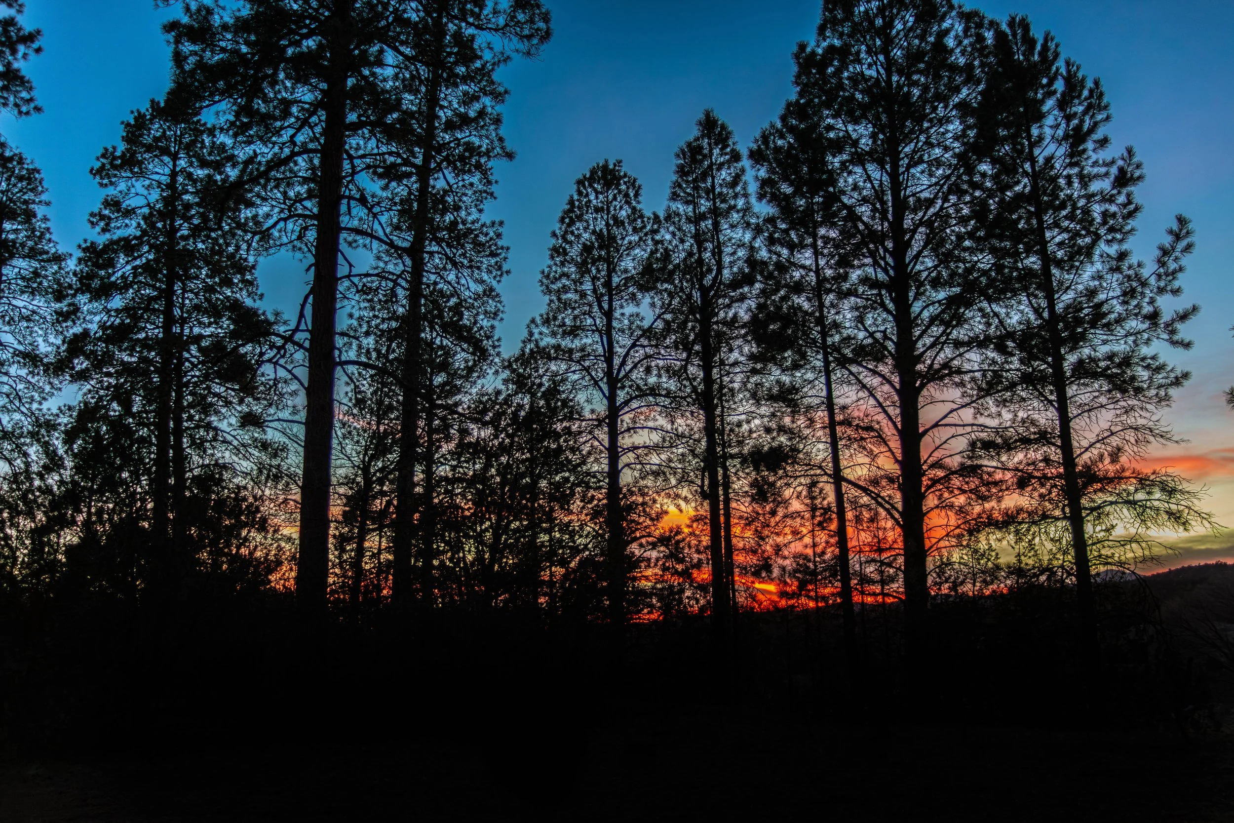 Sunset @ Apache Creek New Mexico