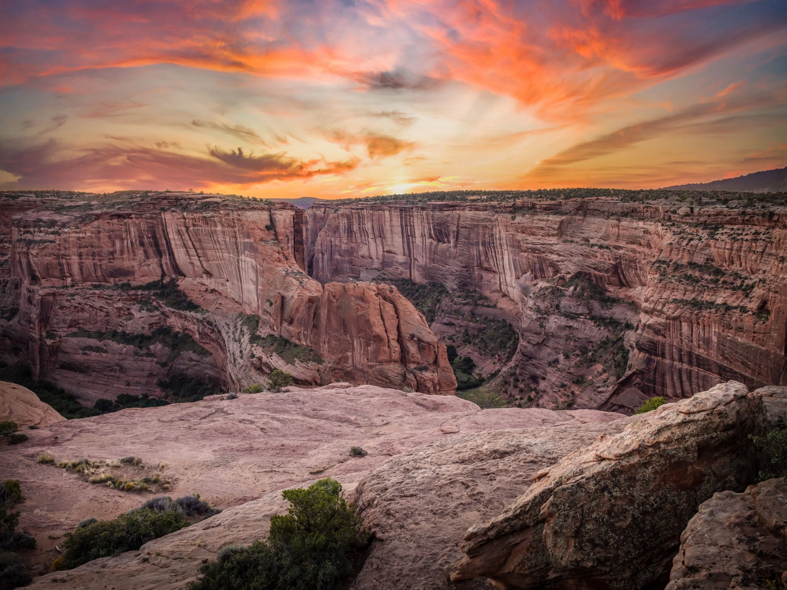 Canyon de Chelly Sunrise Navajo Nation