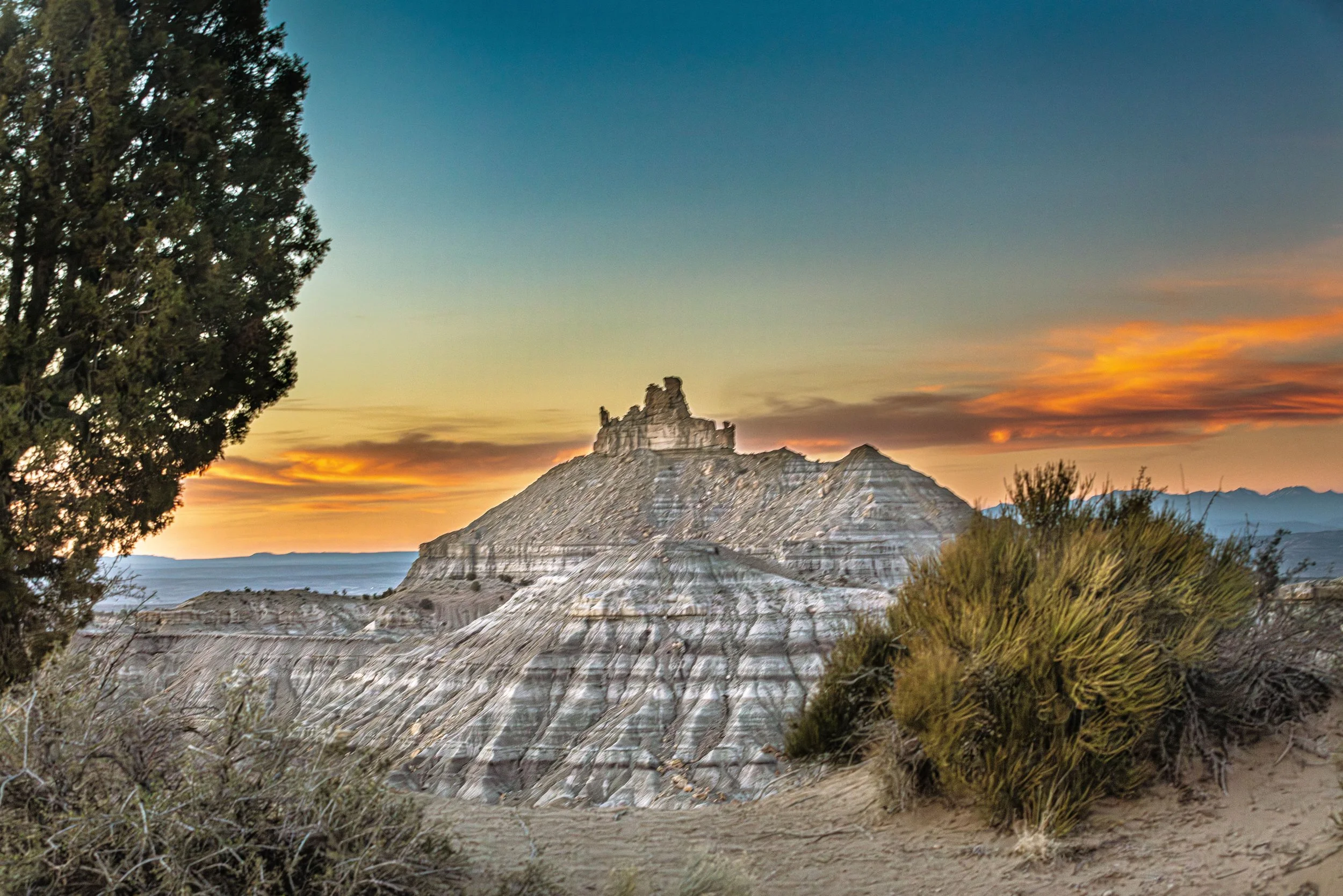 Angel Peak Northwestern New Mexico